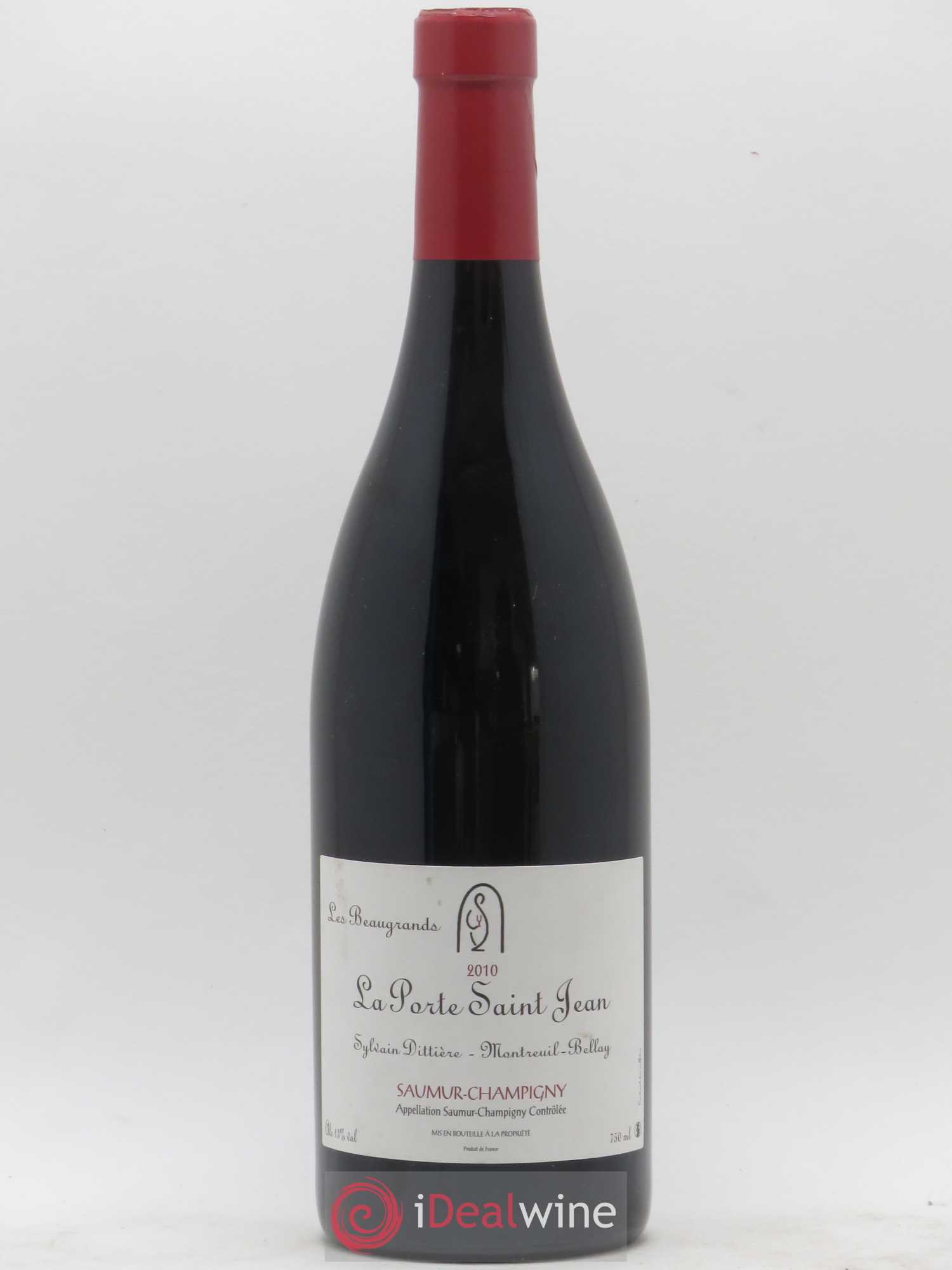 Saumur-Champigny Les Beaugrands La Porte Saint Jean 2010 - Lot de 1 bouteille - 0