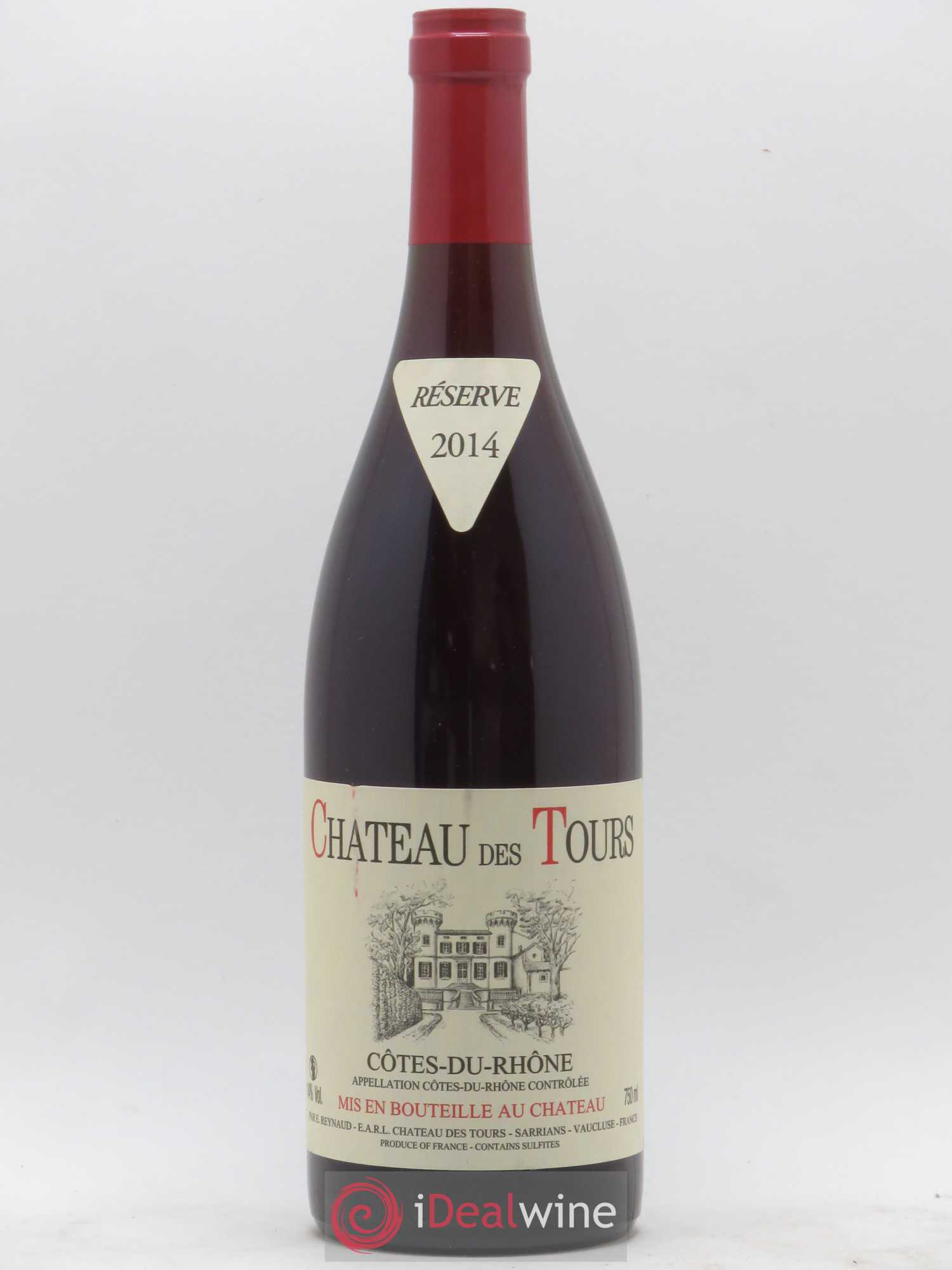 Côtes-du-Rhône Château des Tours Emmanuel Reynaud 2014 - Lot de 1 bouteille - 0