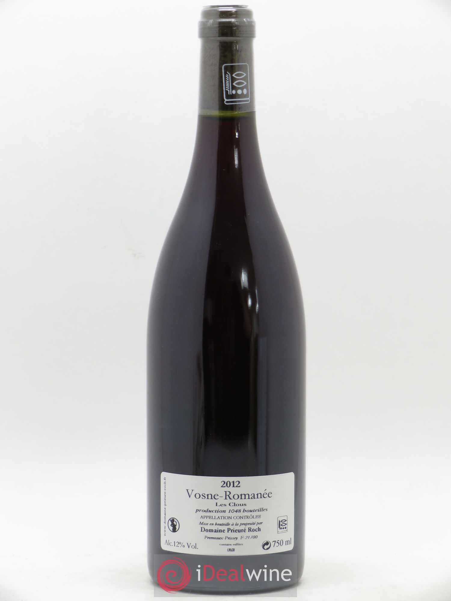 Vosne-Romanée Les Clous Prieuré Roch 2012 - Posten von 1 Flasche - 1