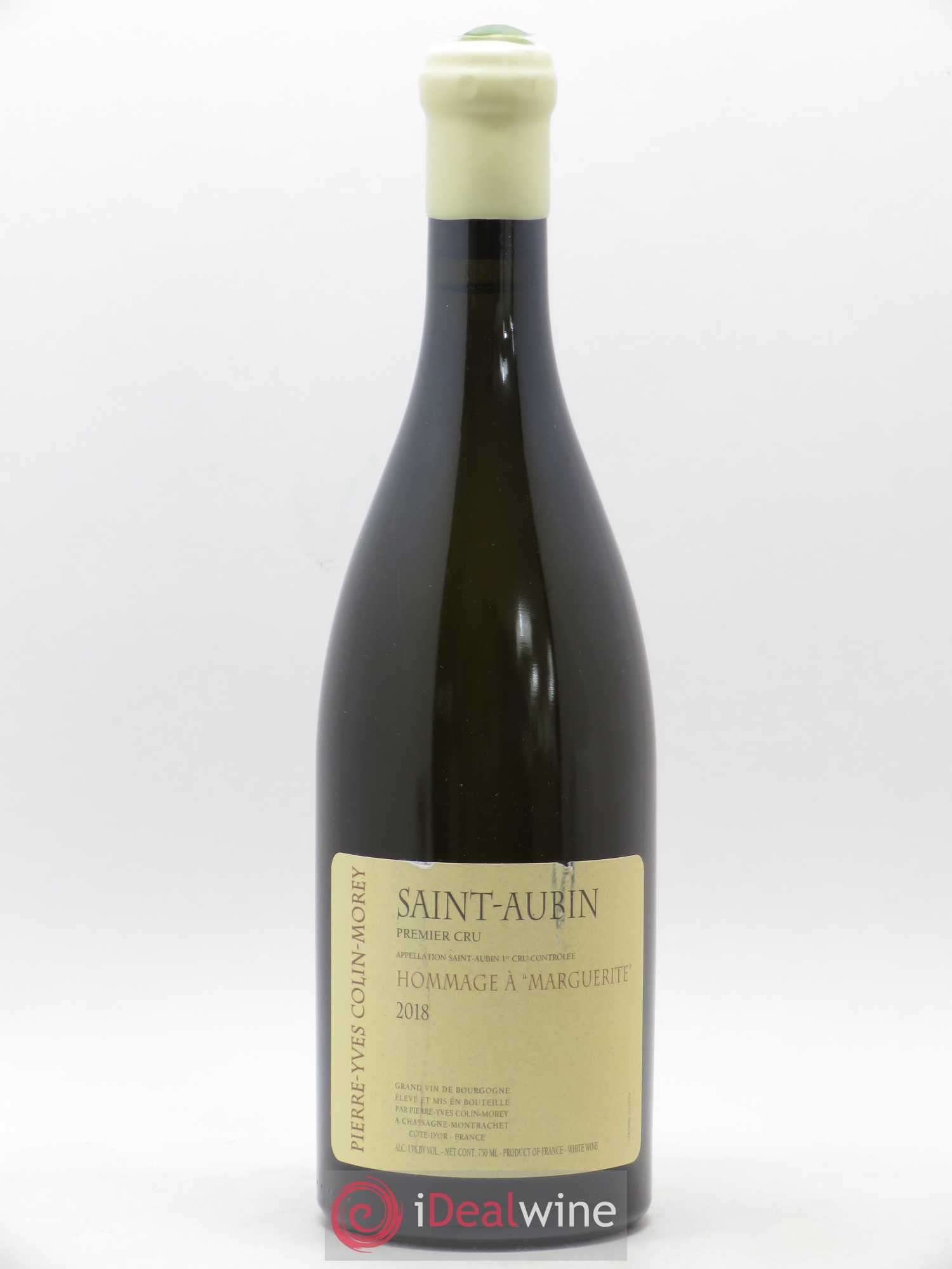 Saint-Aubin 1er Cru Hommage à Marguerite Pierre Yves Colin Morey 2018 - Posten von 1 Flasche - 0