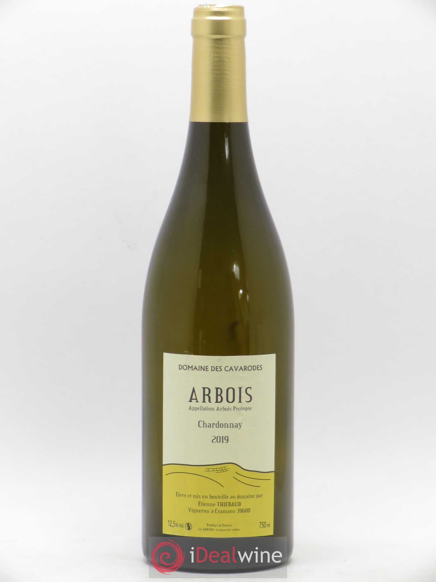 Arbois Chardonnay Domaine des Cavarodes 2019 - Posten von 1 Flasche - 0