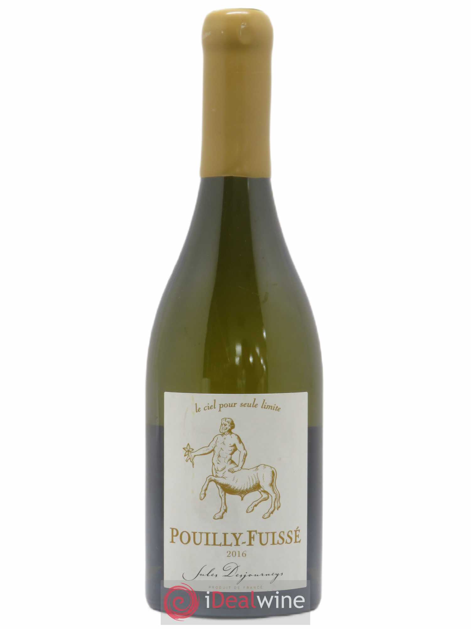 Pouilly-Fuissé Jules Desjourneys 2016 - Lot de 1 bouteille - 0