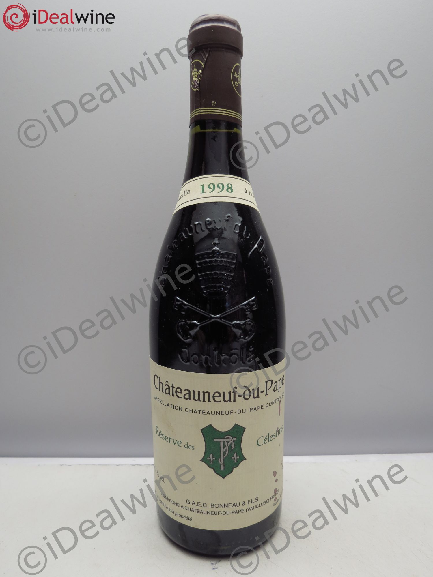 Châteauneuf-du-Pape Réserve des Célestins Henri Bonneau & Fils 1998 - Lot de 1 bouteille - 0