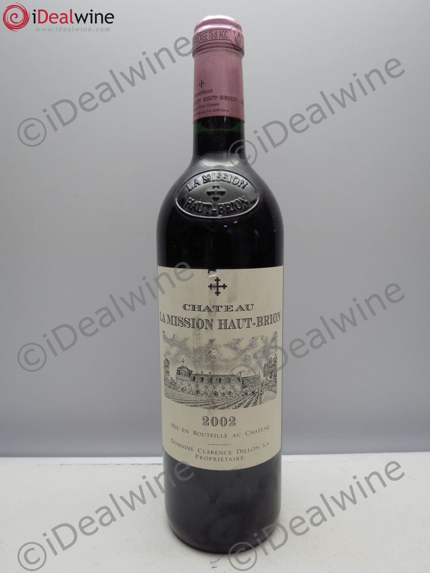 Château la Mission Haut-Brion Cru Classé de Graves 2002 - Lot de 1 bouteille - 0