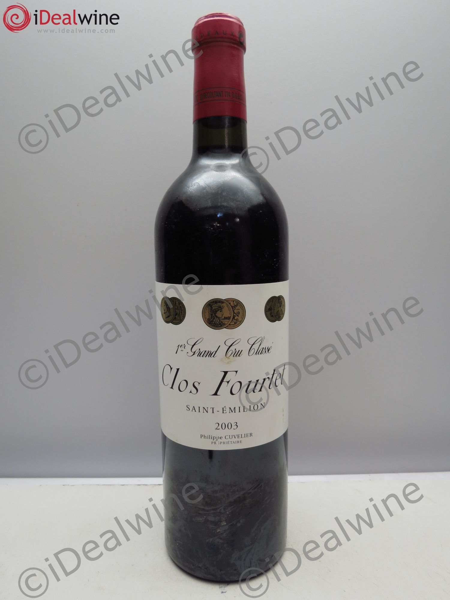 Clos Fourtet 1er Grand Cru Classé B 2003 - Lot de 1 bouteille - 0