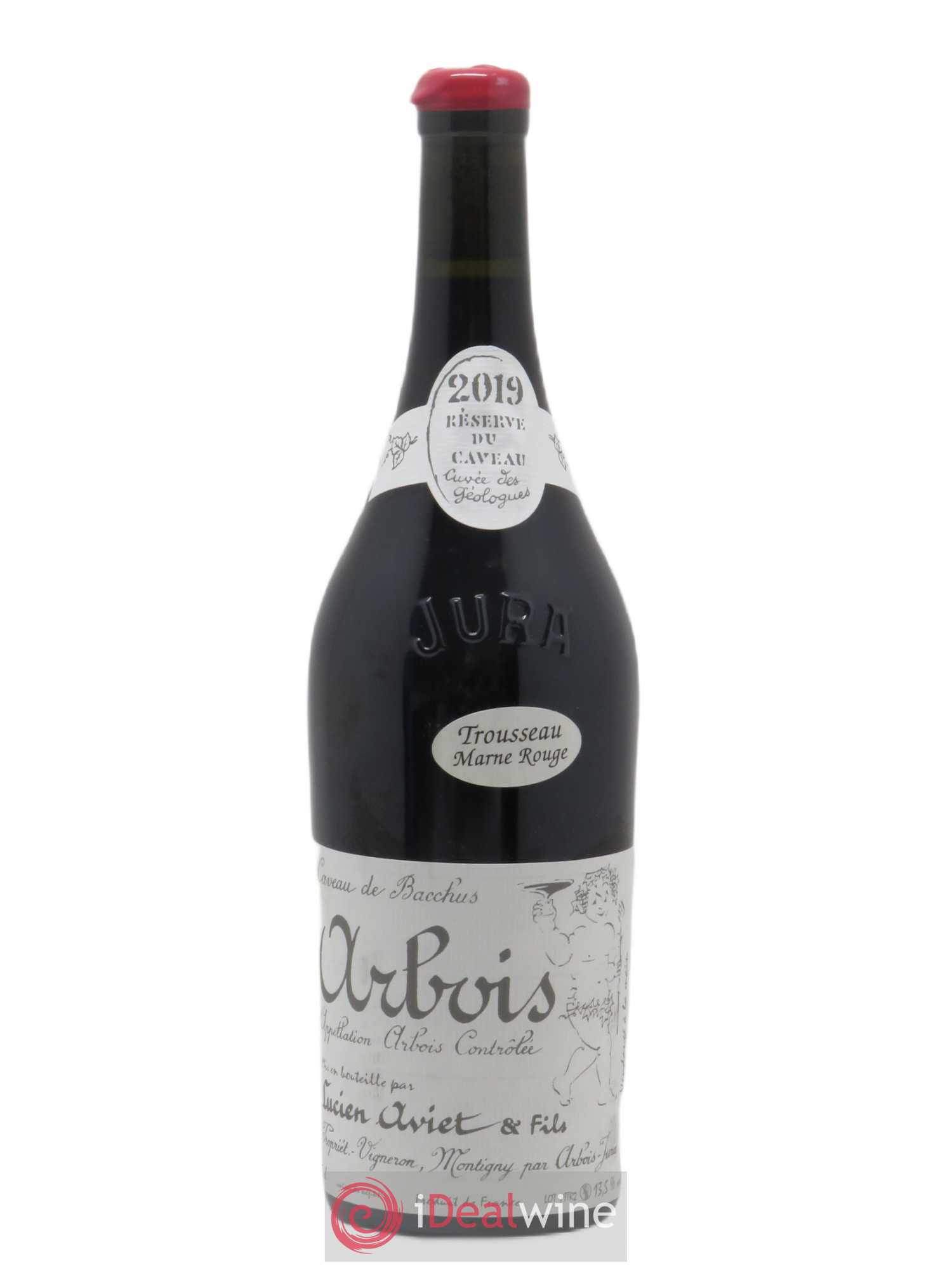 Arbois Trousseau Marne Rouge Cuvée des Géologues Lucien Aviet (Domaine) 2019 - Lot de 1 bouteille - 0