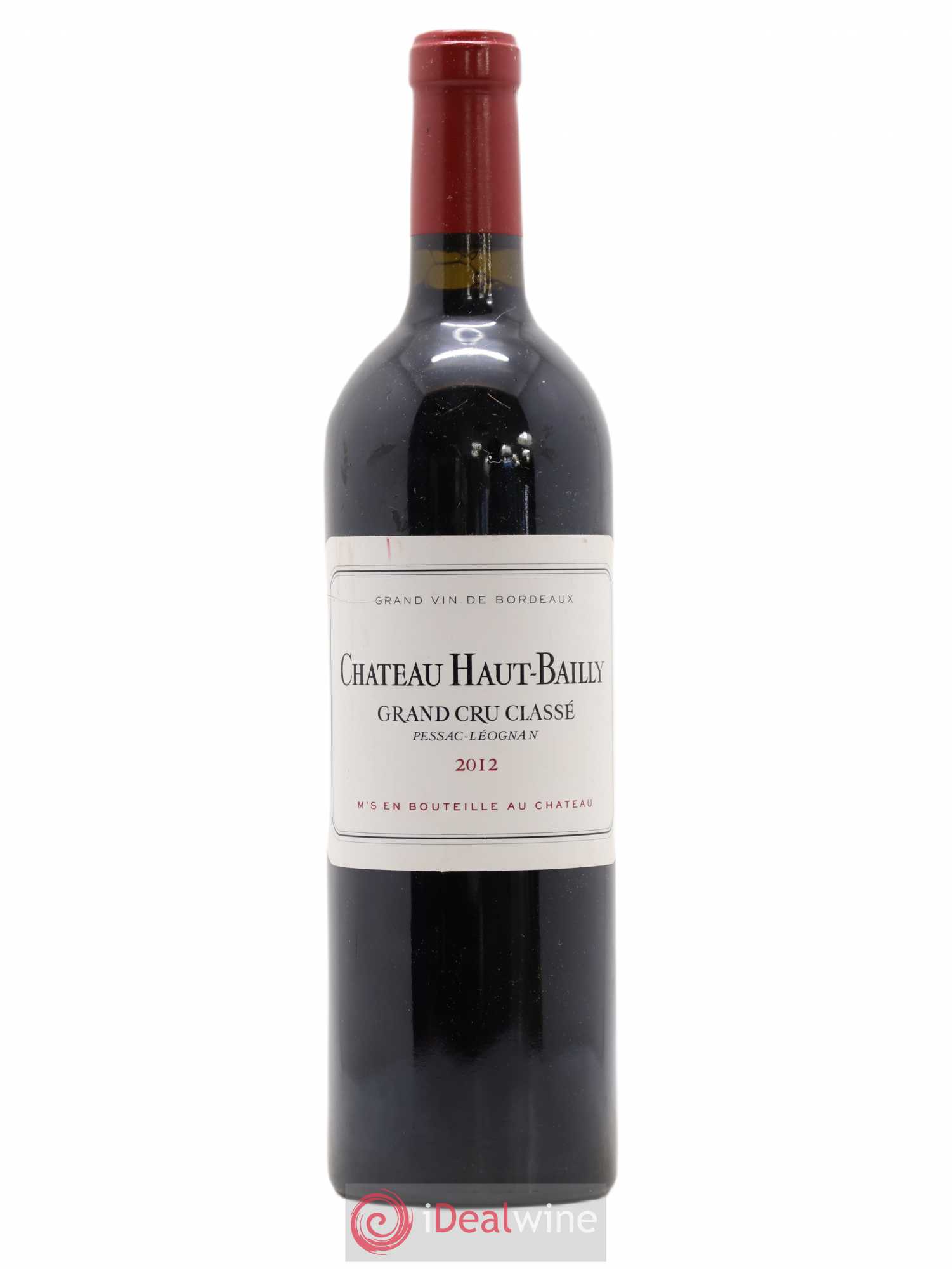 Château Haut-Bailly Cru Classé de Graves 2012 - Lot de 1 bouteille - 0