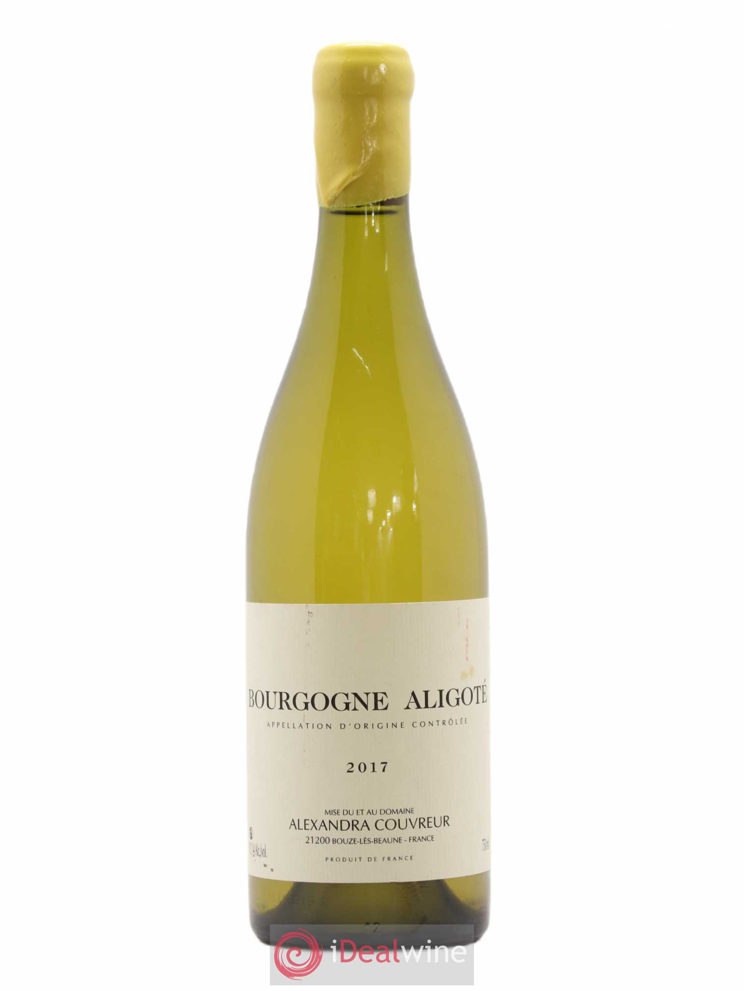 Bourgogne Aligoté Alexandra Couvreur 2017 - Lot de 1 bouteille - 0