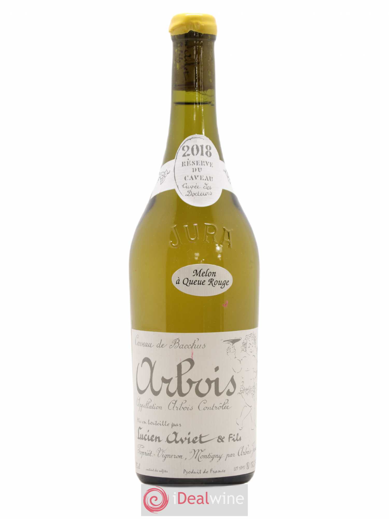 Arbois Melon à Queue Rouge Cuvée des Docteurs Lucien Aviet (Domaine) 2018 - Lot de 1 bouteille - 0