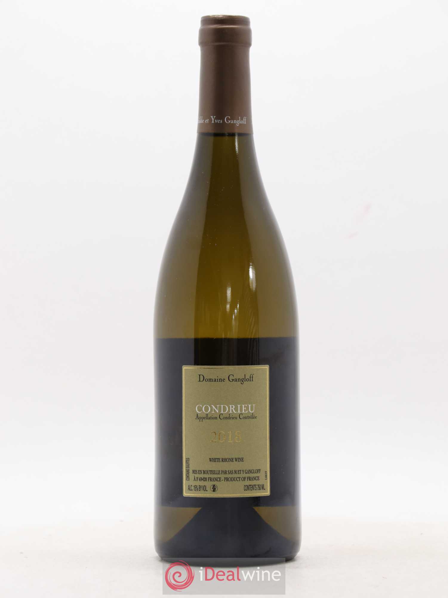 Condrieu Domaine Gangloff (Domaine) 2018 - Lot de 1 bouteille - 1
