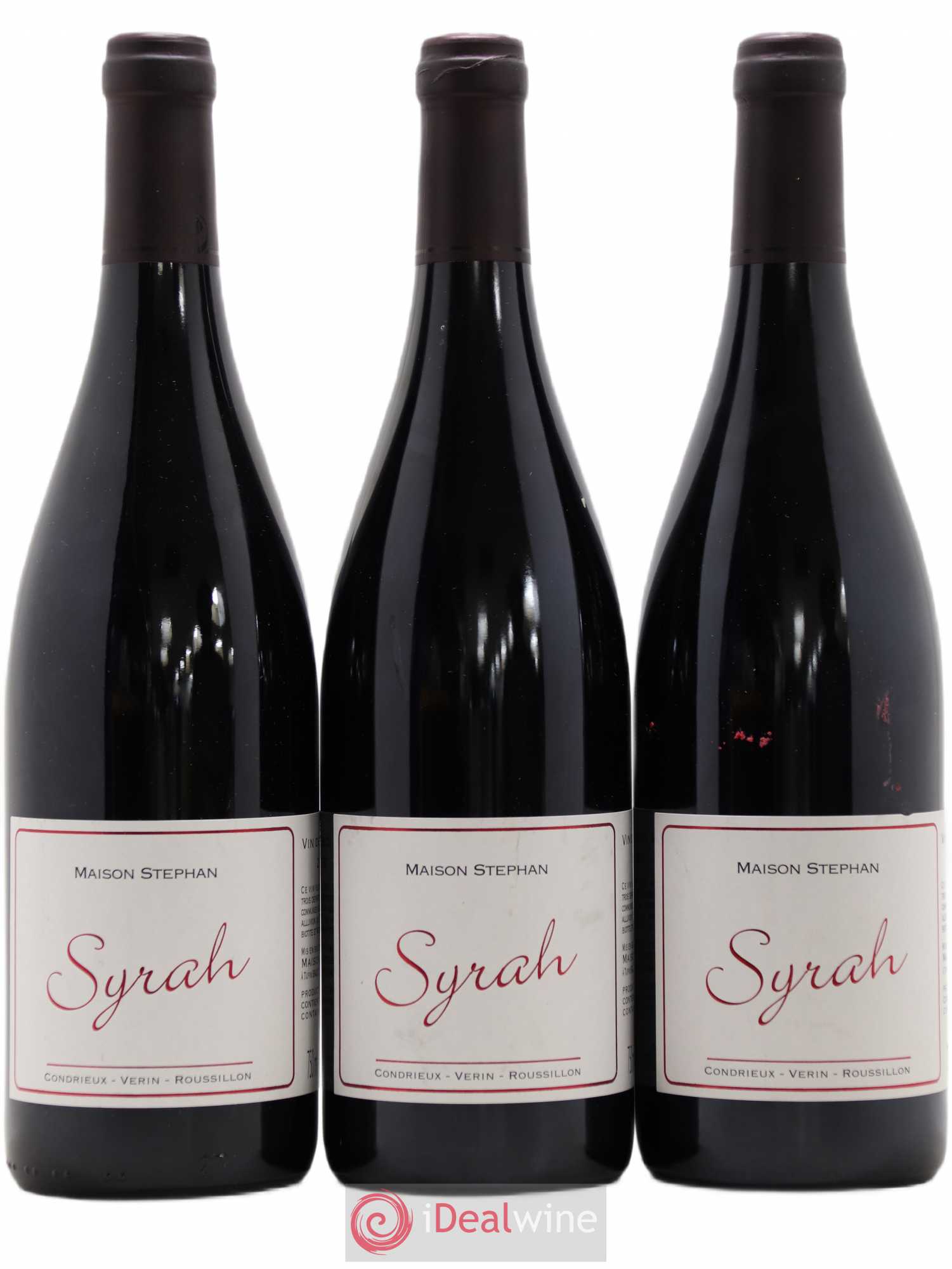 Vin de France Syrah Maison Stephan 2019 - Lot de 3 bouteilles - 0