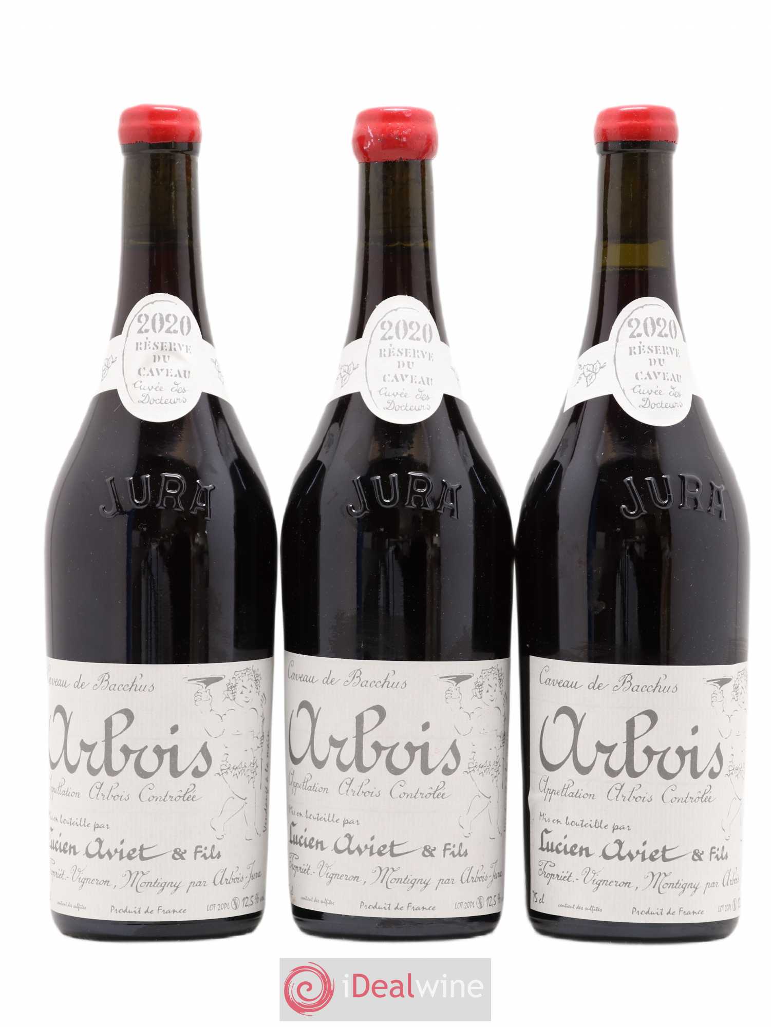 Arbois Poulsard Cuvée des Géologues Domaine Lucien Aviet 2020 - Posten von 3 Flaschen - 0