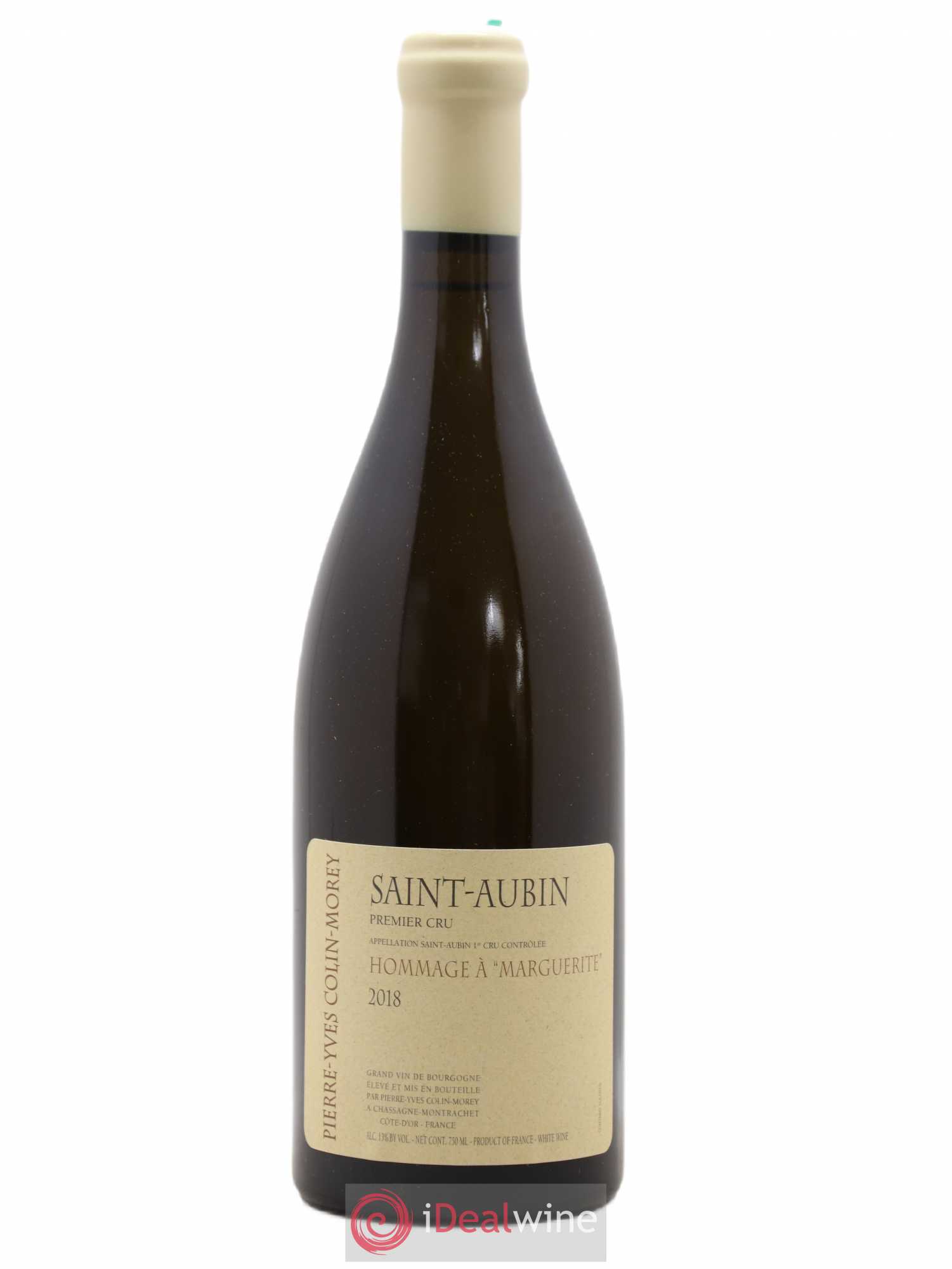 Saint-Aubin 1er Cru Hommage à Marguerite Pierre-Yves Colin Morey 2018 - Lot de 1 bouteille - 0