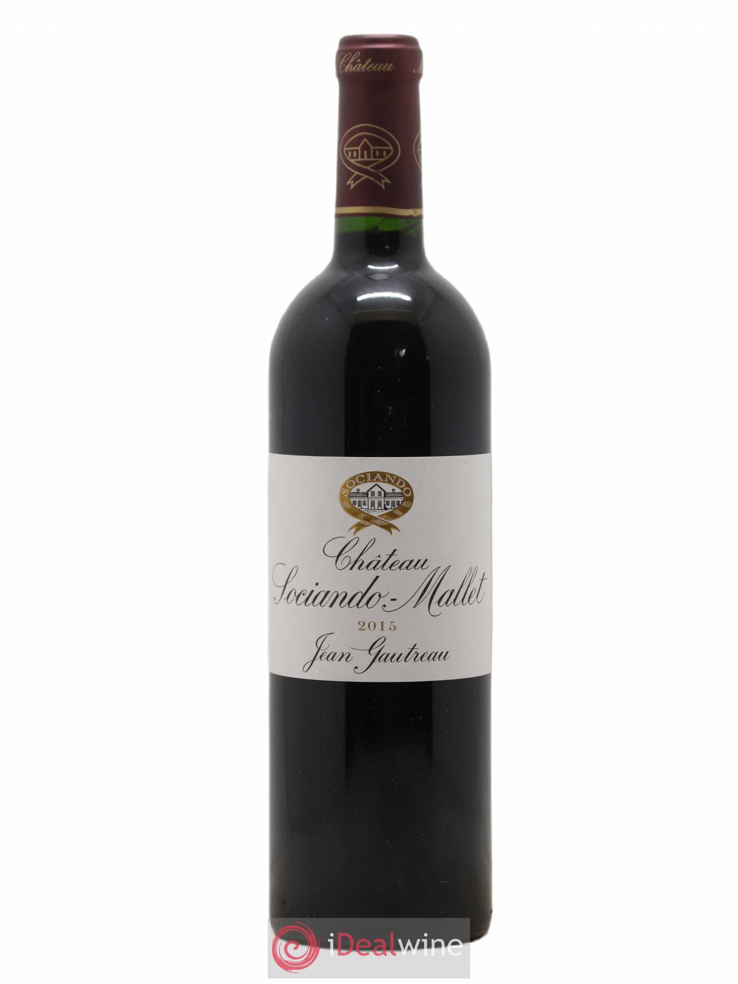Château Sociando Mallet 2015 - Lot de 1 bouteille - 0