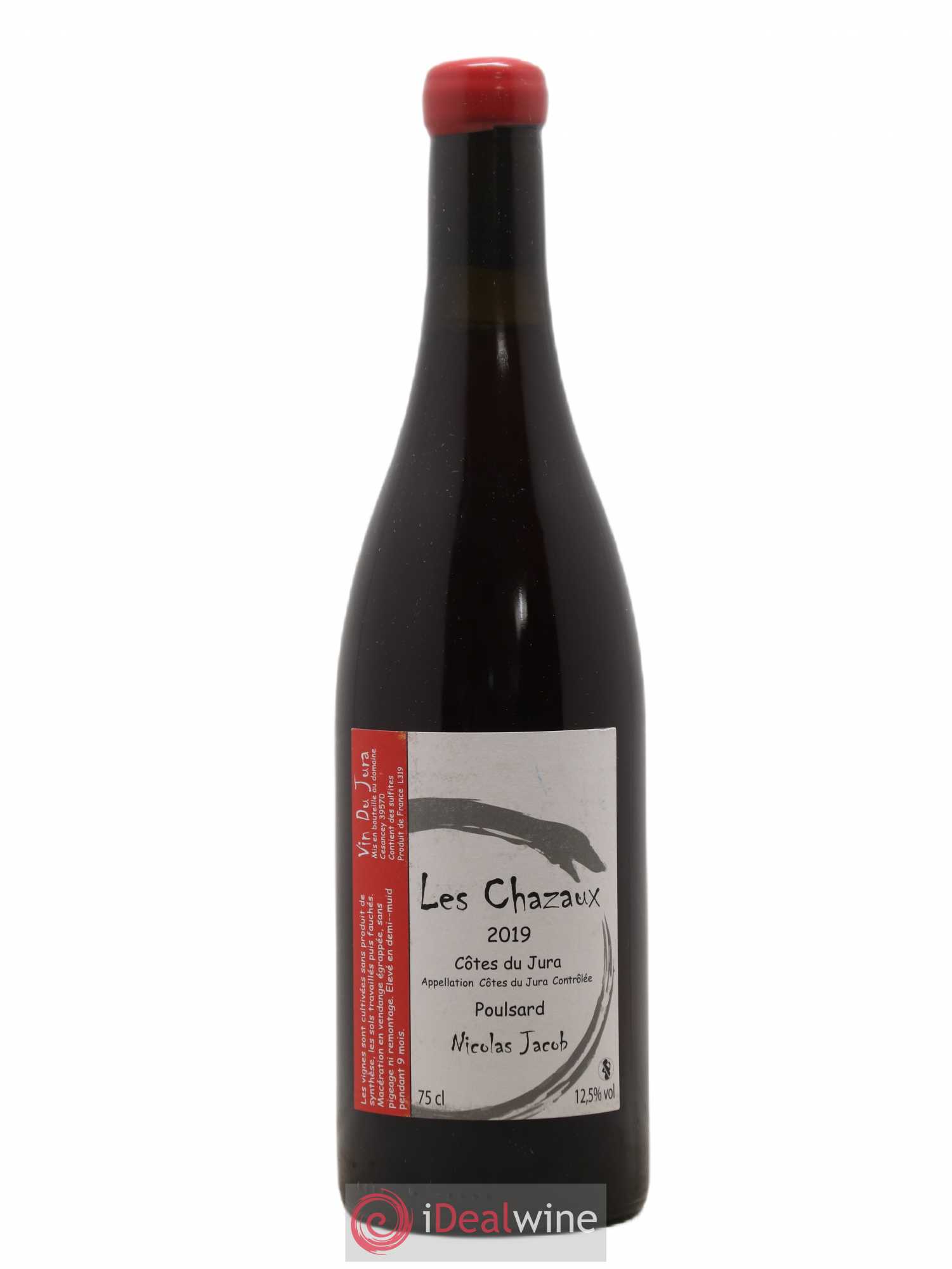 Côtes du Jura Poulsard Les Chazaux Nicolas Jacob 2019 - Lot de 1 bouteille - 0