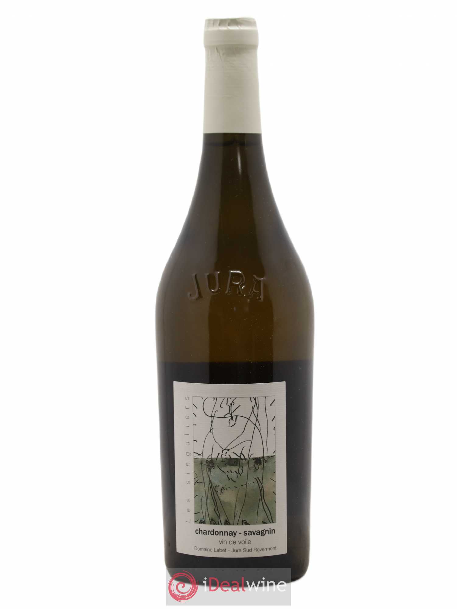 Côtes du Jura Vin de Voile Chardonnay-Savagnin cuvée de garde Romain - Julien - Charline Labet 2019 - Lot de 1 bouteille - 0