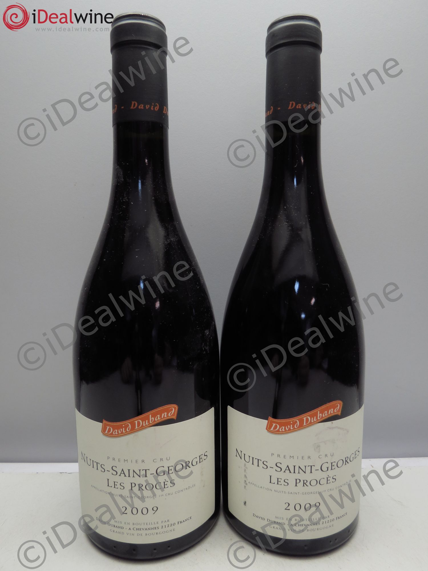 Nuits-Saint-Georges 1er Cru Domaine David Duband 2009 - Posten von 2 Flaschen - 0