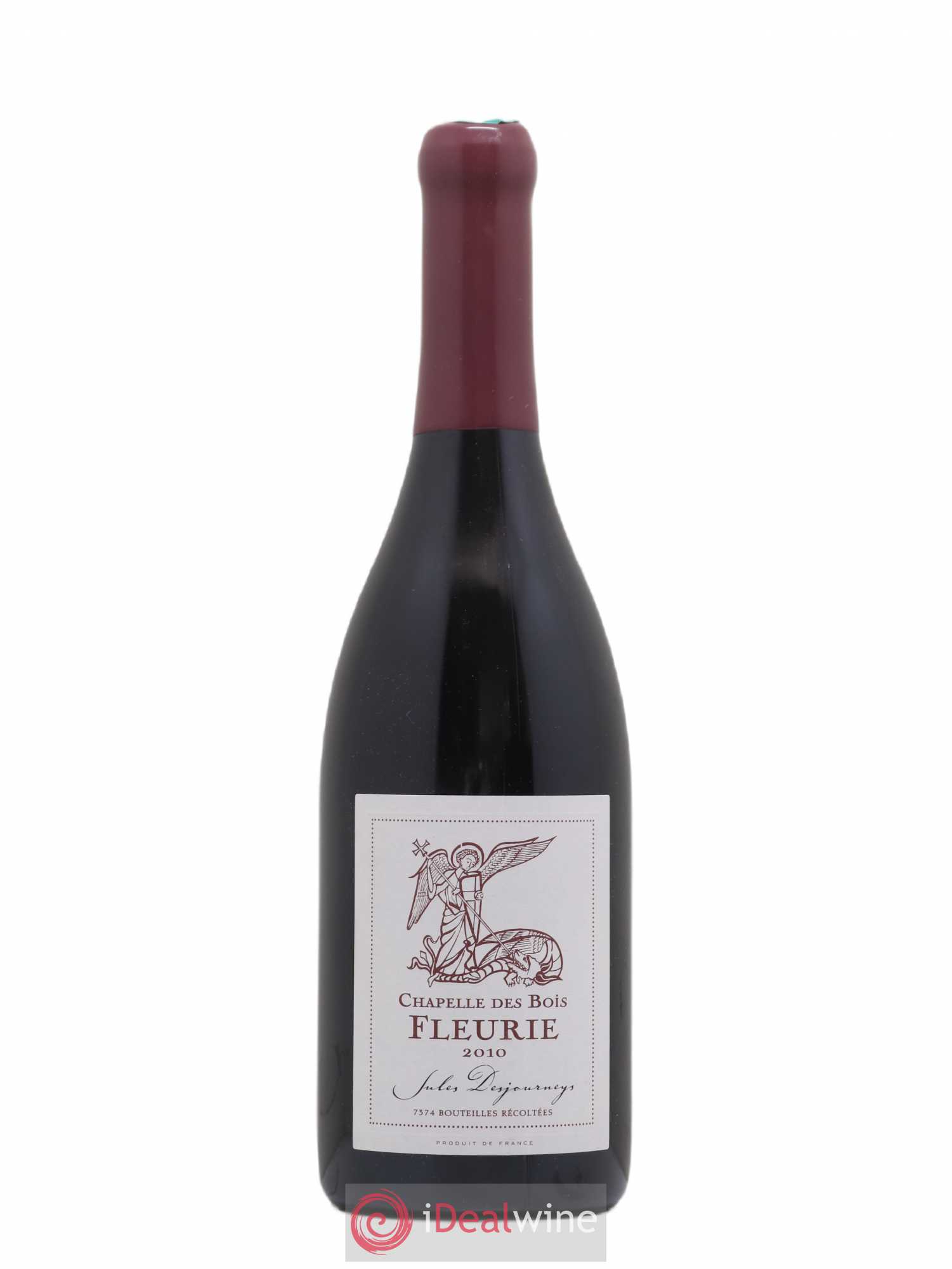 Fleurie Chapelle des Bois Jules Desjourneys 2010 - Lot de 1 bouteille - 0