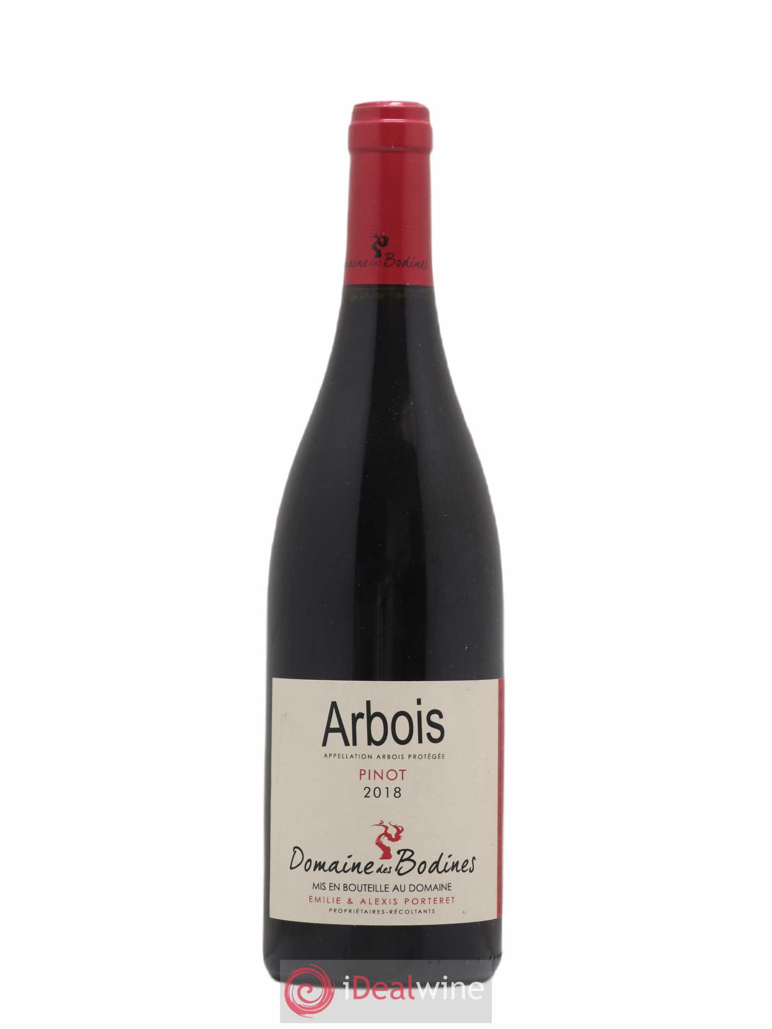 Arbois Pinot Noir Domaine des Bodines 2018 - Lot de 1 bouteille - 0