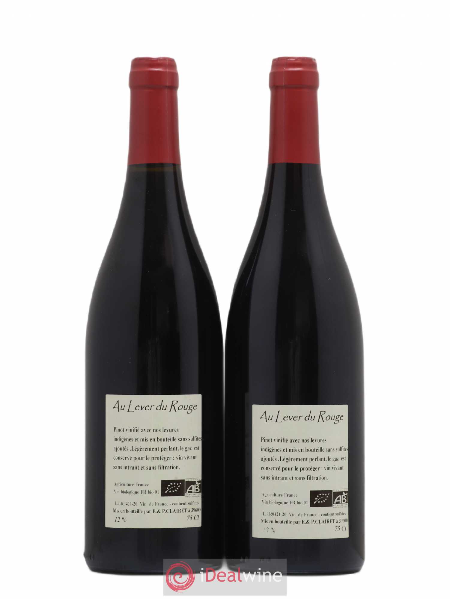 Vin de France Au Lever Domaine La Tournelle 2020 - Posten von 2 Flaschen - 1