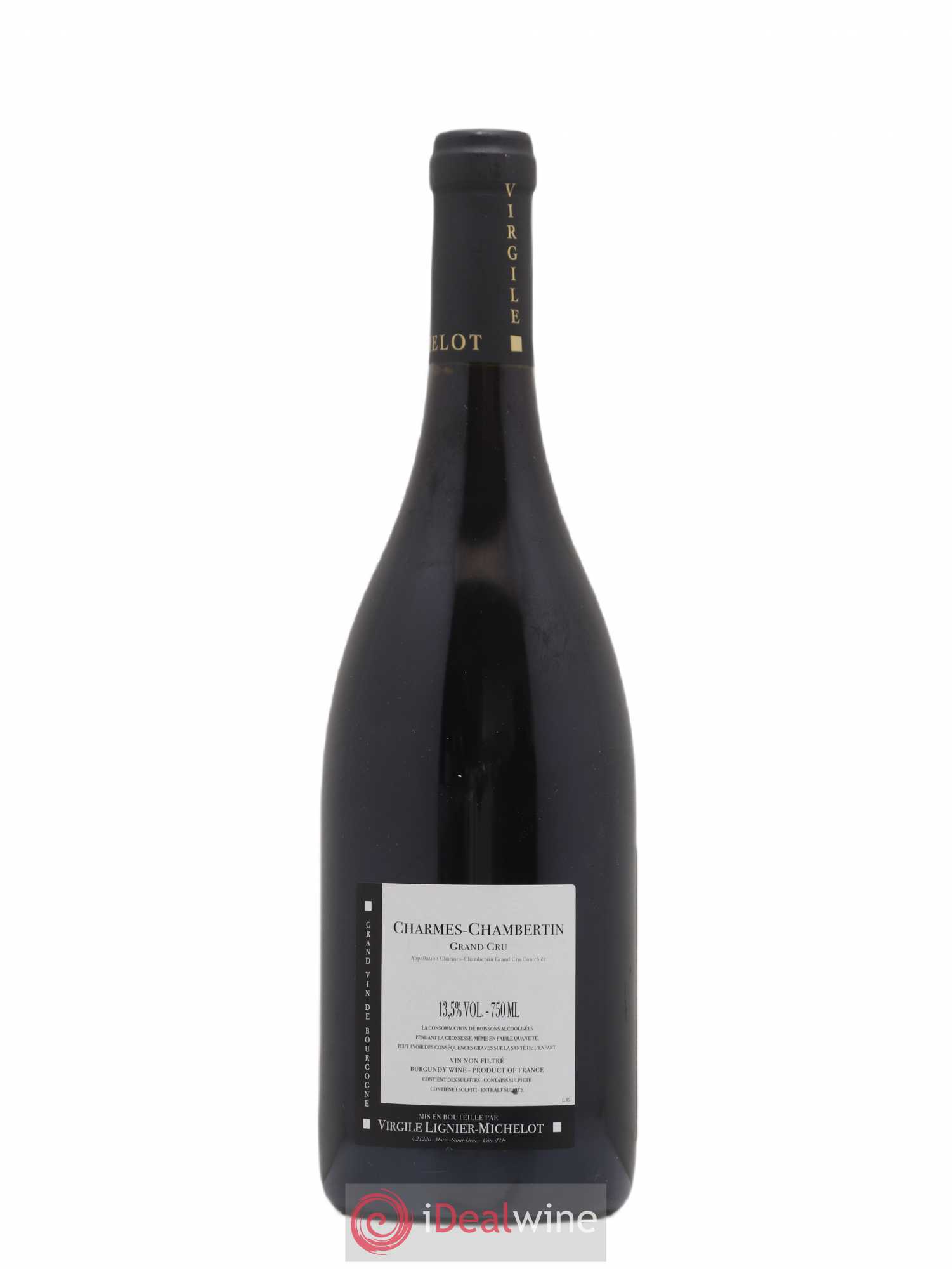 Charmes-Chambertin Grand Cru Lignier-Michelot (Domaine) 2015 - Lot de 1 bouteille - 1