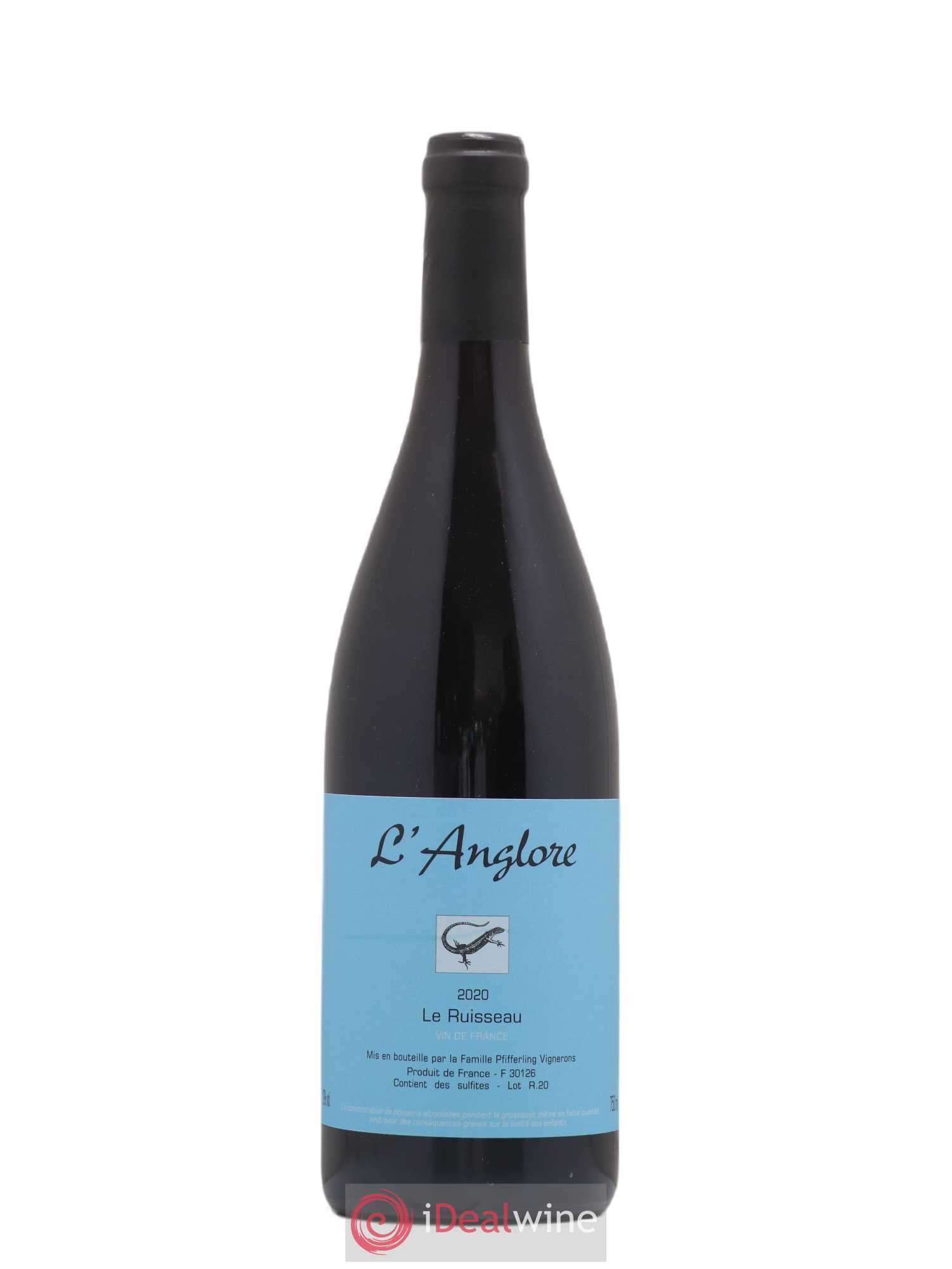 Vin de France Le Ruisseau L'Anglore 2020 - Lot de 1 bouteille - 0