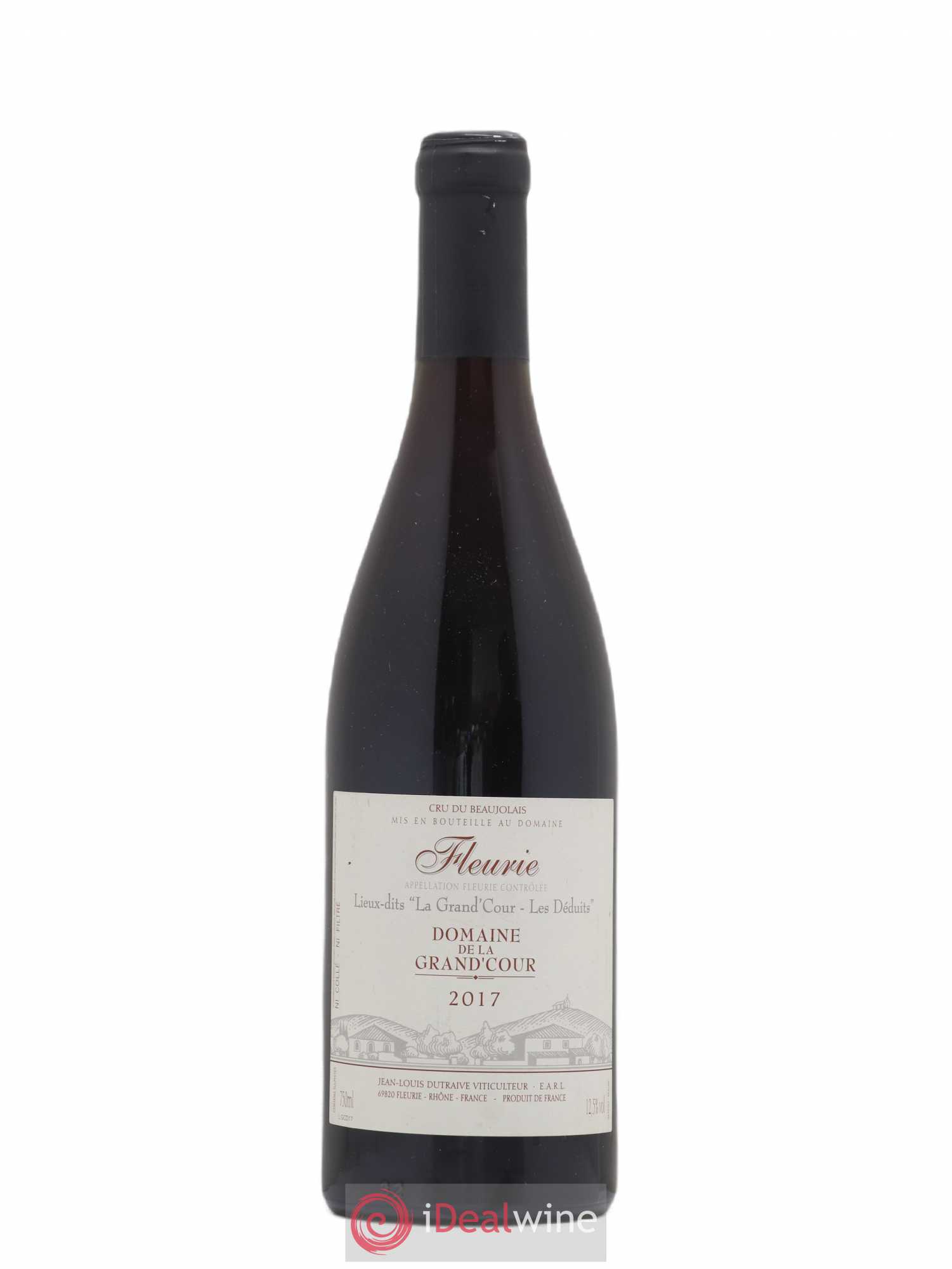 Fleurie Clos de la Grand'Cour Grand'cour (Domaine de la) - Jean-Louis Dutraive 2017 - Lot de 1 bouteille - 0