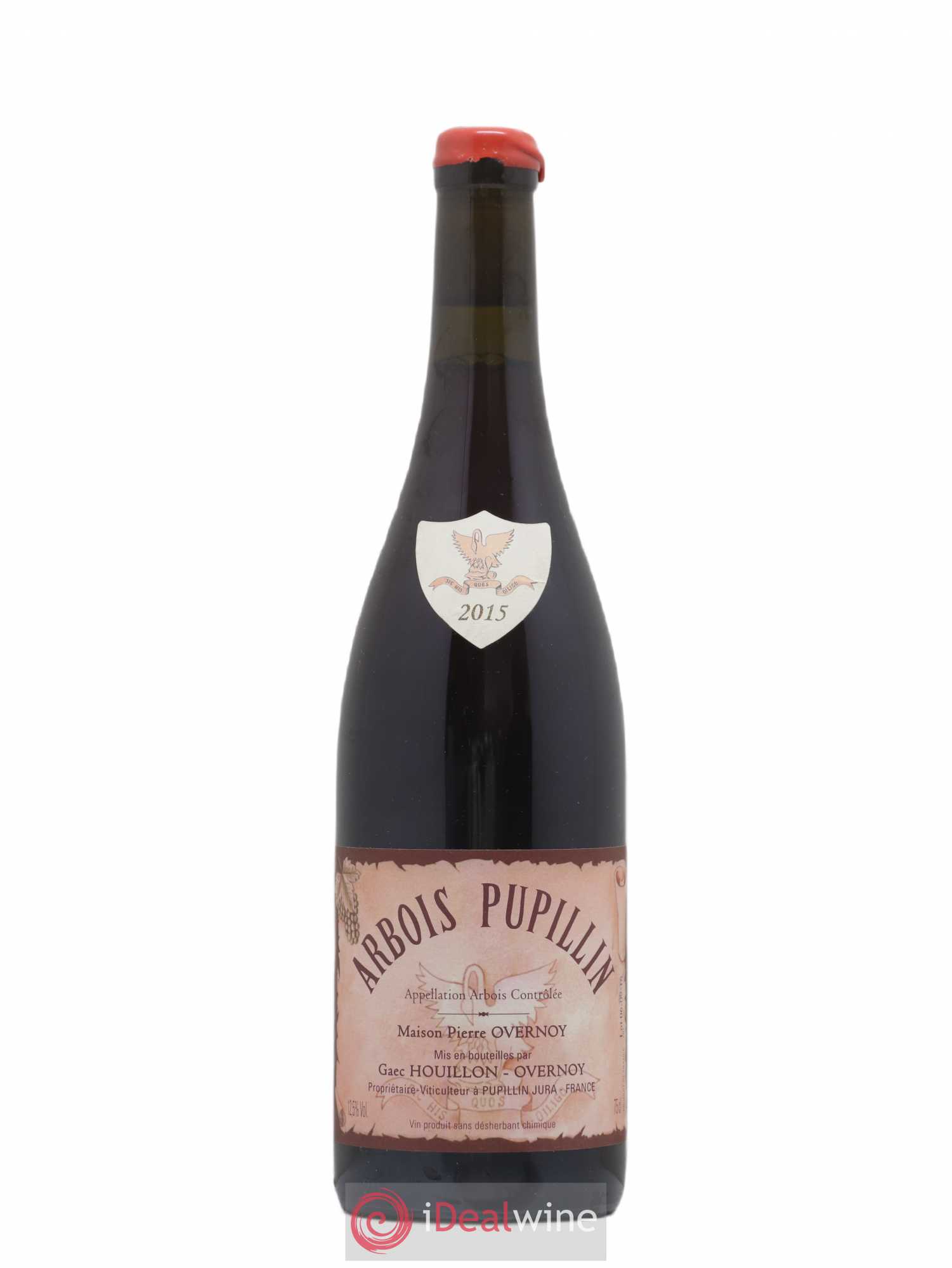 Arbois-Pupillin Poulsard (cire rouge) Overnoy-Houillon (Domaine) 2015 - Lot de 1 bouteille - 0