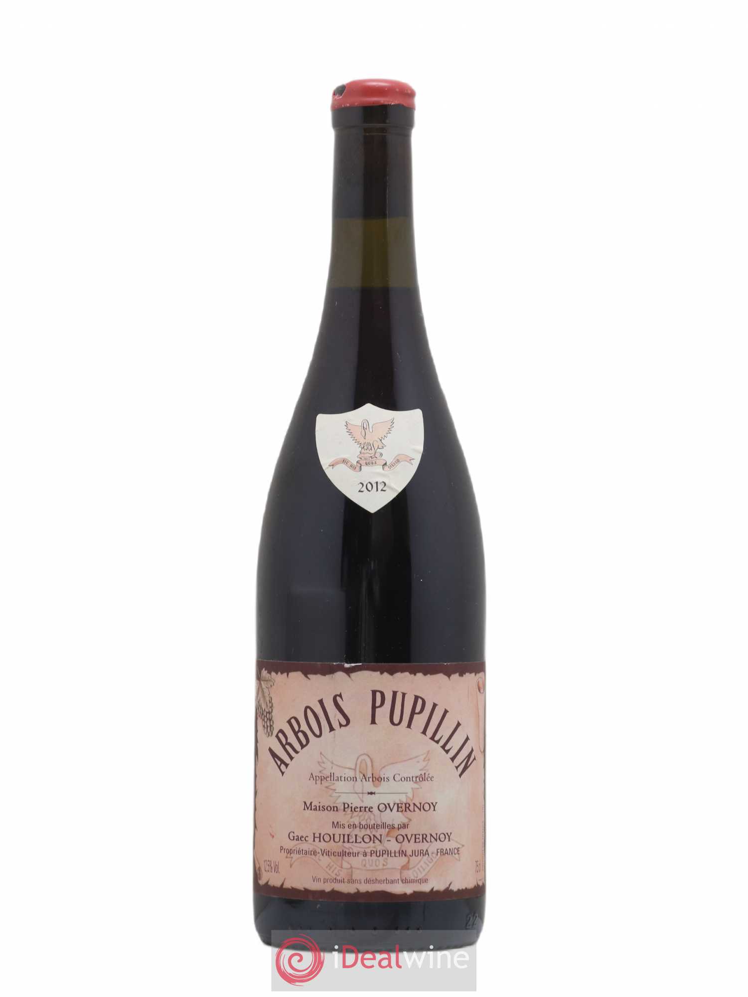 Arbois-Pupillin Poulsard (cire rouge) Overnoy-Houillon (Domaine) 2012 - Lot de 1 bouteille - 0