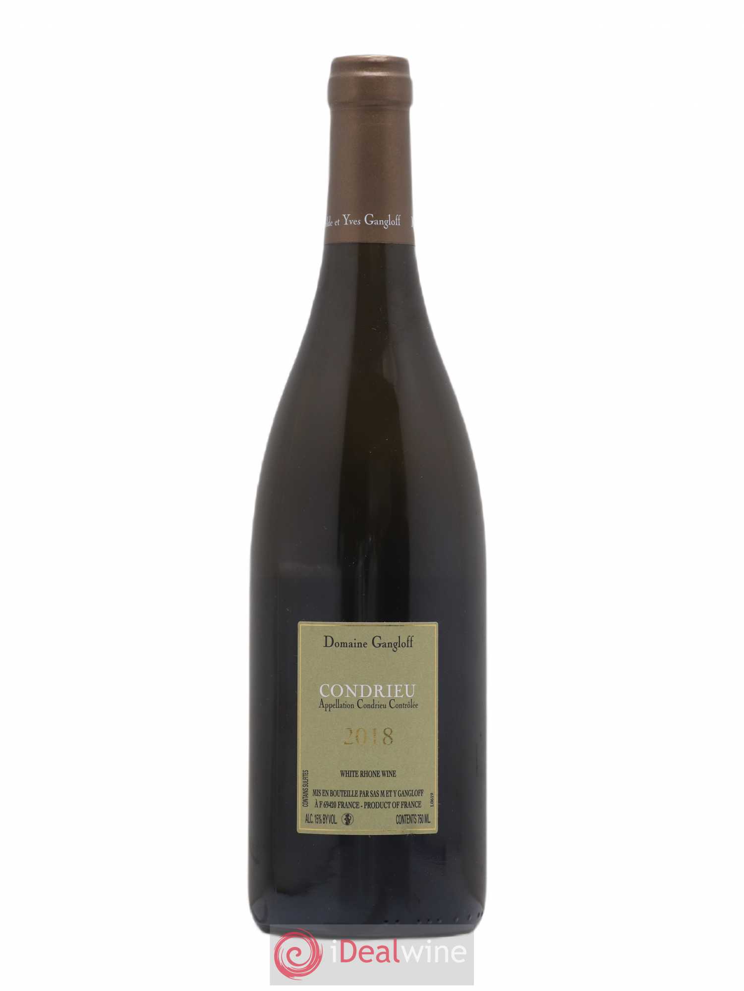 Condrieu Domaine Gangloff (Domaine) 2018 - Lot de 1 bouteille - 1