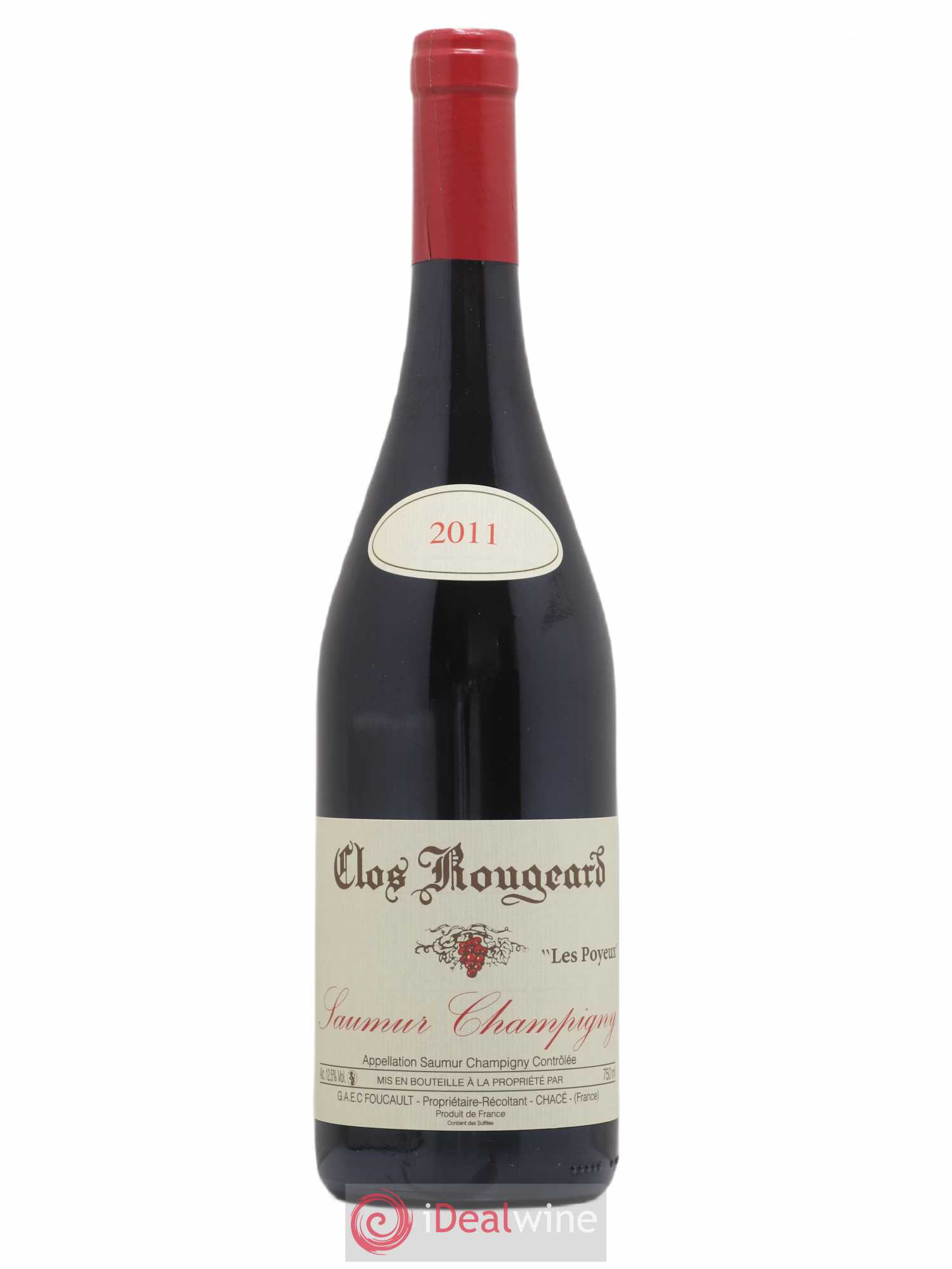 Saumur-Champigny Les Poyeux Clos Rougeard 2011 - Lot de 1 bouteille - 0