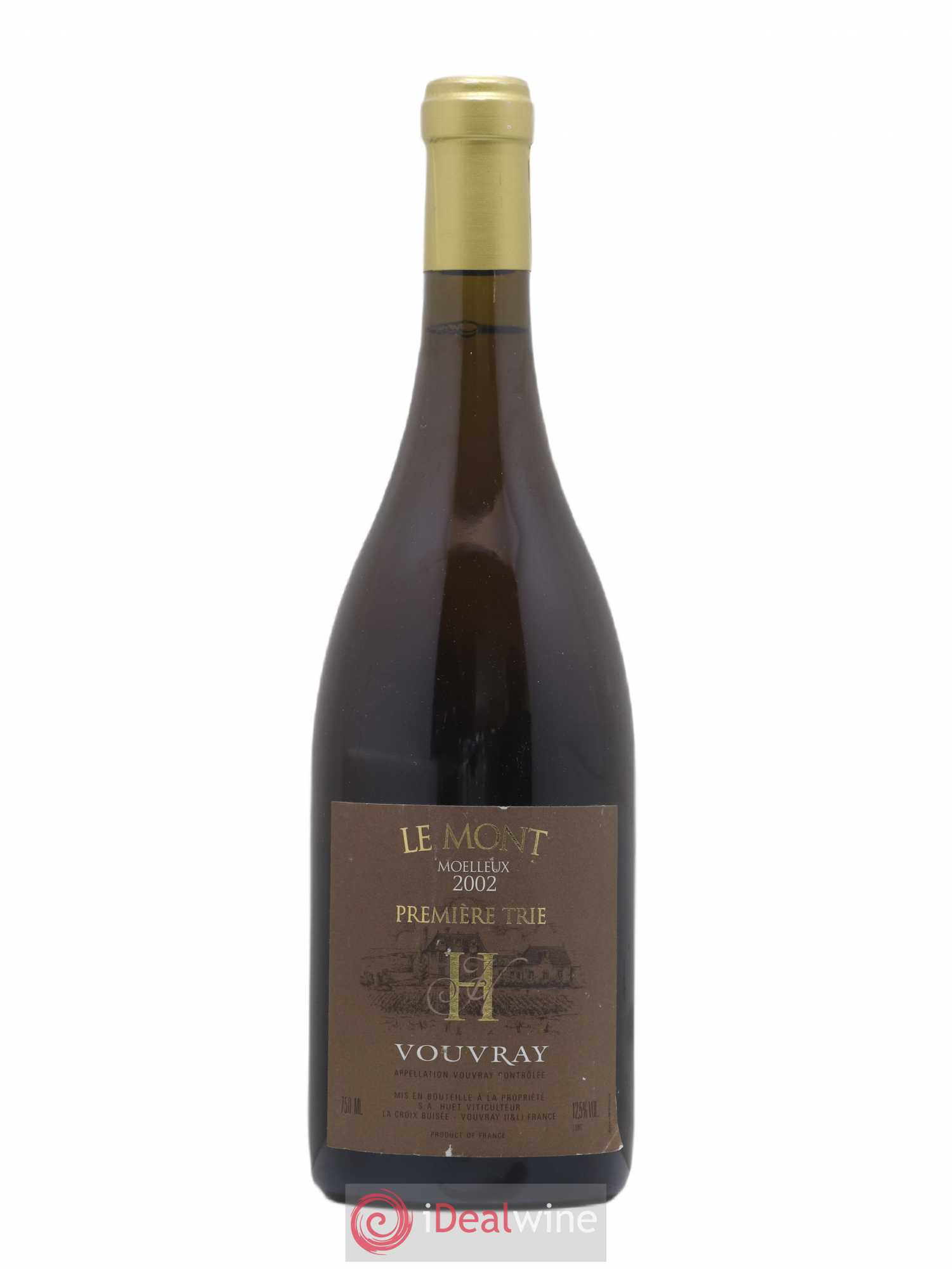 Vouvray Le Mont Moelleux 1ère Trie Domaine Huet Premier Trie 2002 - Lotto di 1 bottiglia - 0