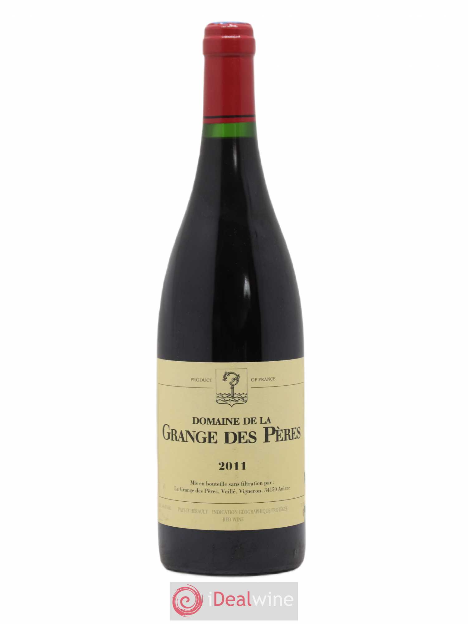 Pays d'Hérault Grange des Pères Laurent Vaillé 2011 - Lot de 1 bouteille - 0