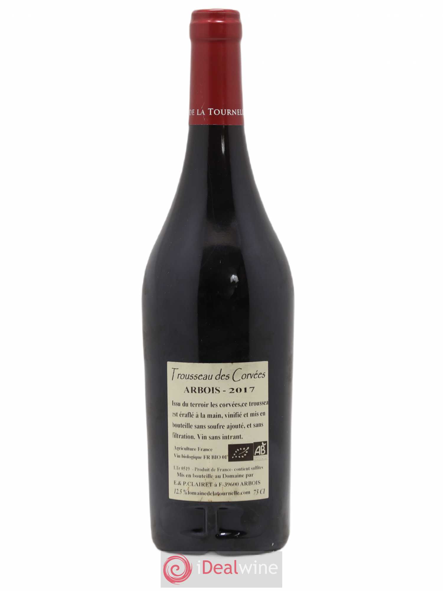 Arbois Trousseau des Corvées Tournelle 2017 - Posten von 1 Flasche - 1
