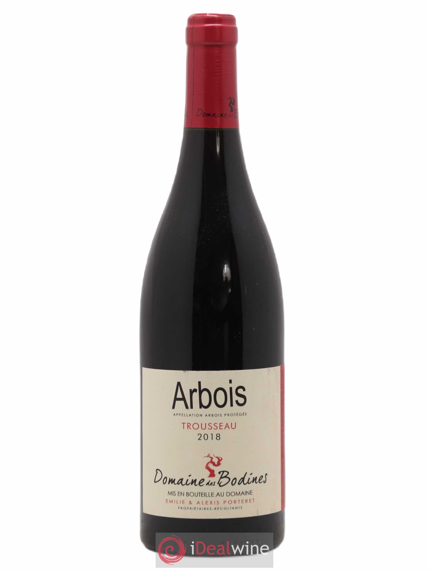 Arbois Trousseau Domaine des Bodines 2018 - Lot de 1 bouteille - 0