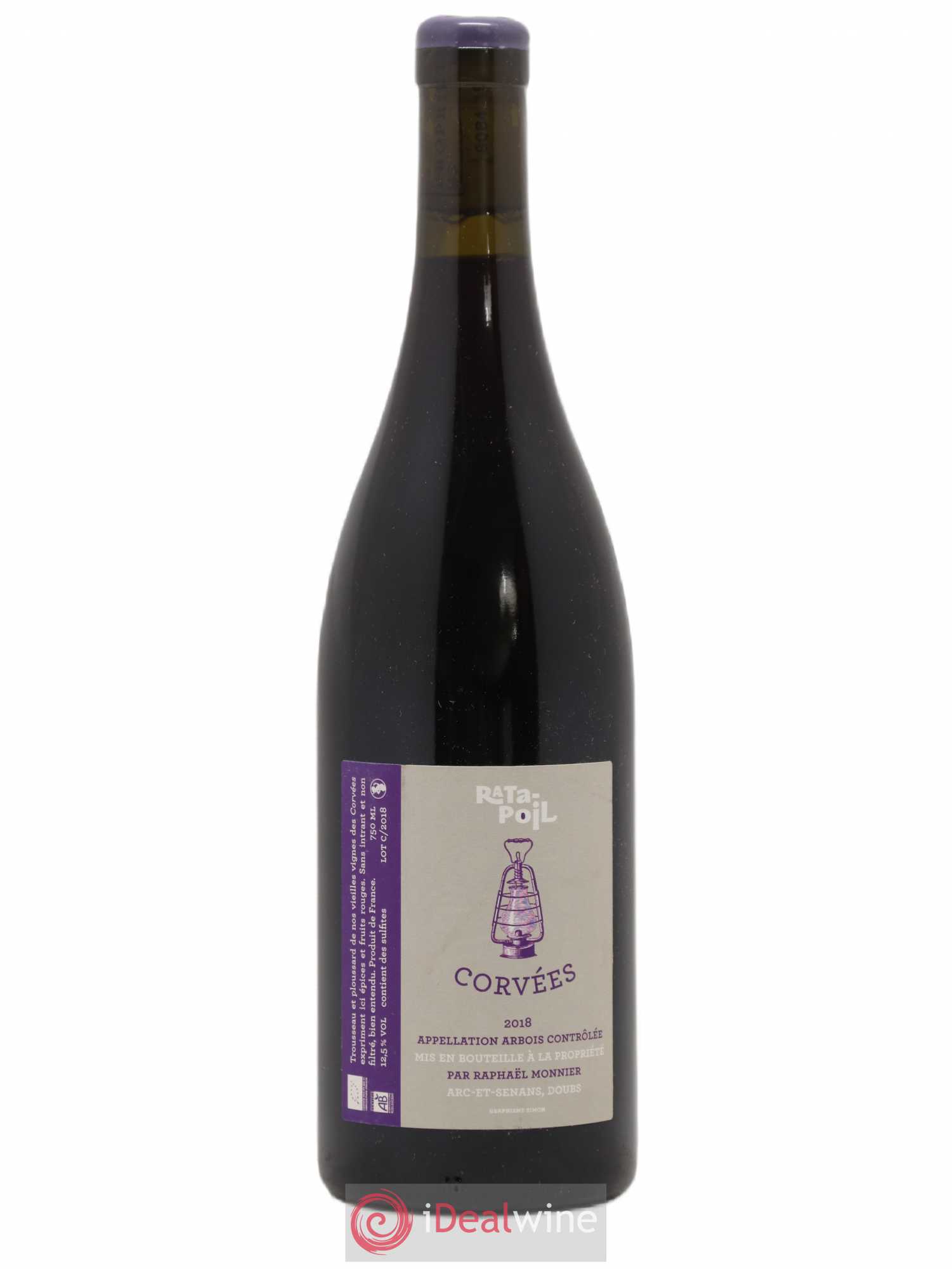 Arbois Rata-Poil Corvées 2018 - Lot de 1 bouteille - 0