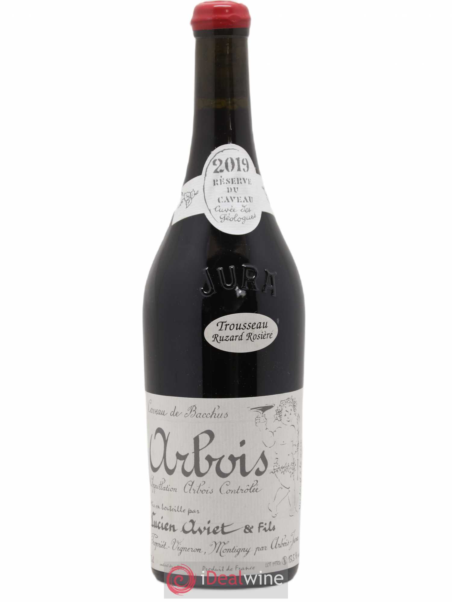Arbois Trousseau Ruzard Rosière Cuvée des Géologues Lucien Aviet (Domaine) 2019 - Lot de 1 bouteille - 0
