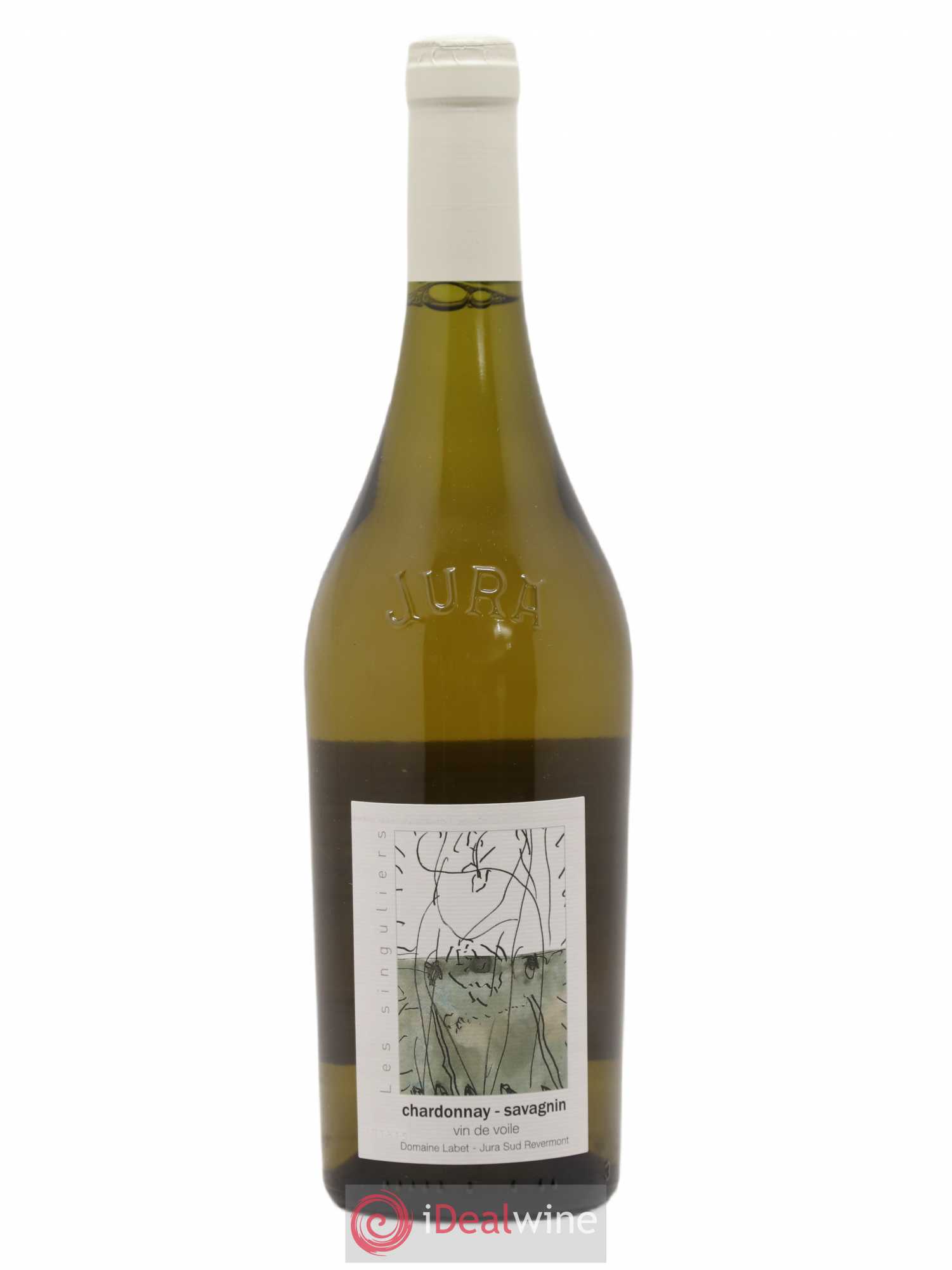 Côtes du Jura Vin de Voile Chardonnay-Savagnin cuvée de garde Romain - Julien - Charline Labet 2019 - Lot de 1 bouteille - 0
