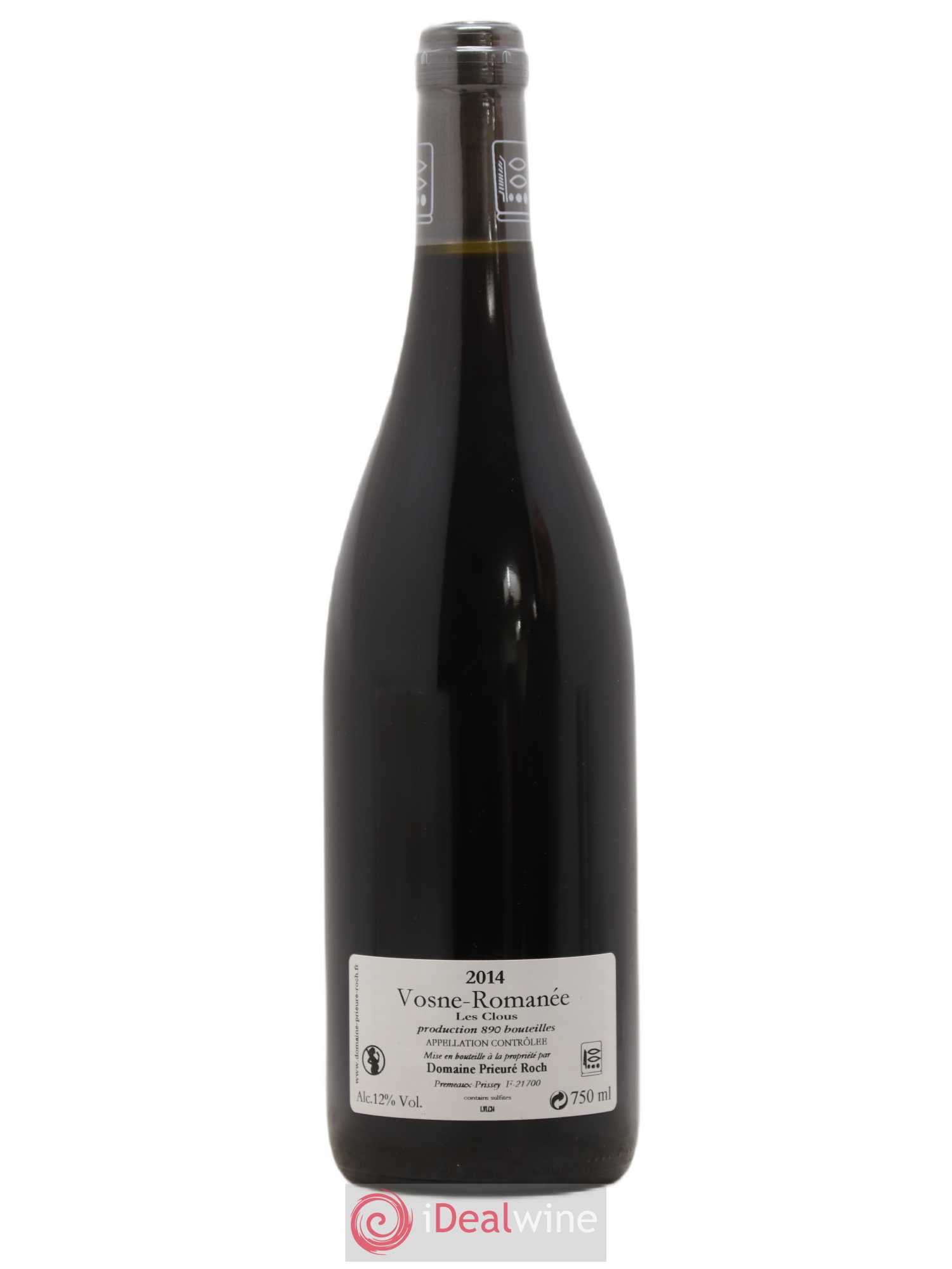 Vosne-Romanée Les Clous Prieuré Roch 2014 - Lot de 1 bouteille - 1