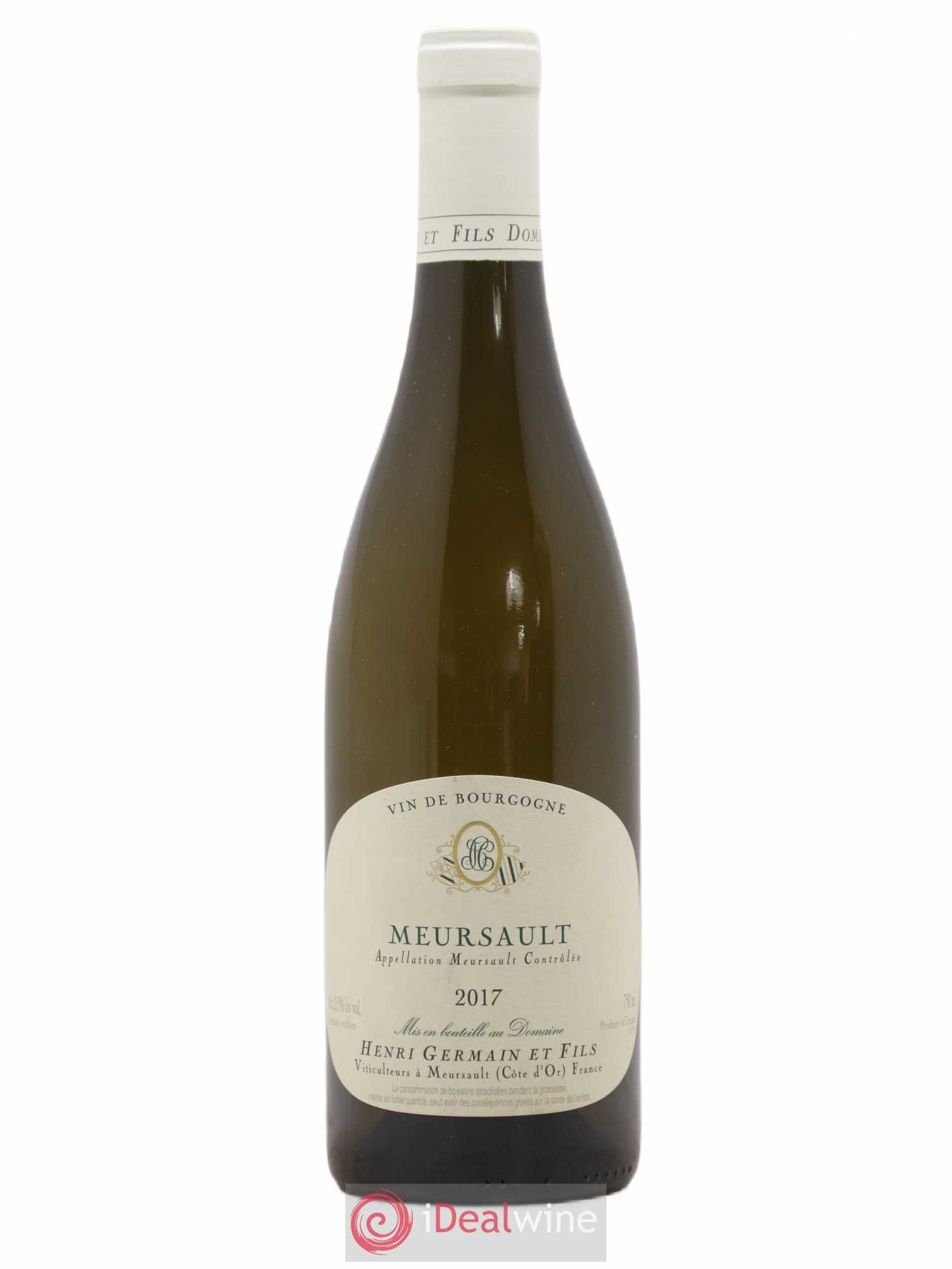Meursault Henri Germain 2017 - Lot de 1 bouteille - 0