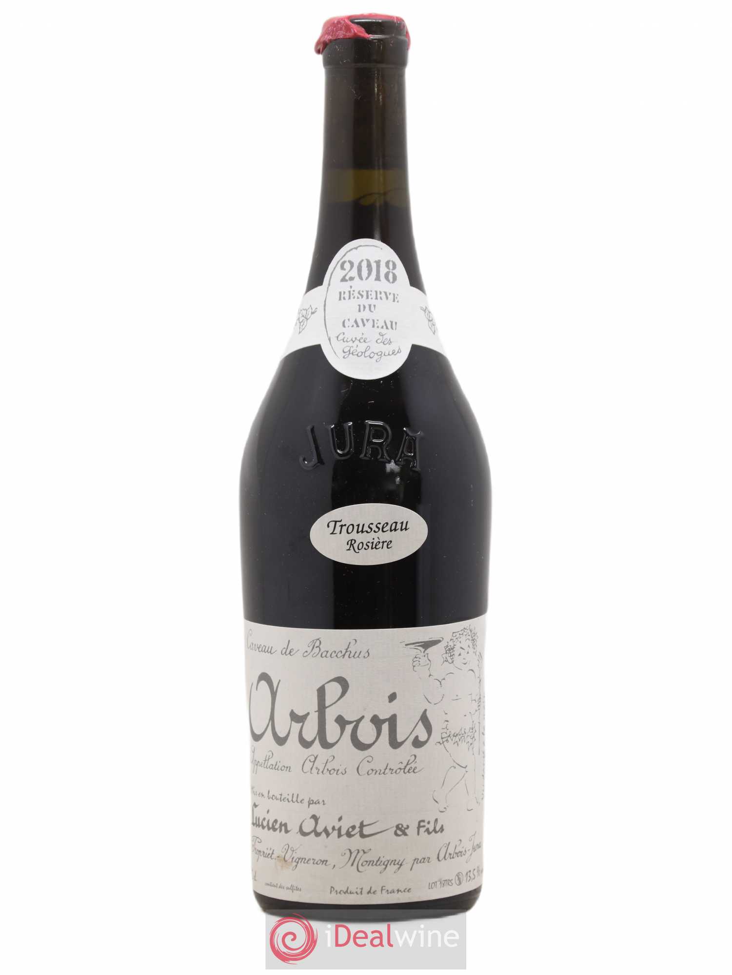 Arbois Trousseau Rosière Cuvée des Géologues Lucien Aviet (Domaine) 2018 - Lot de 1 bouteille - 0