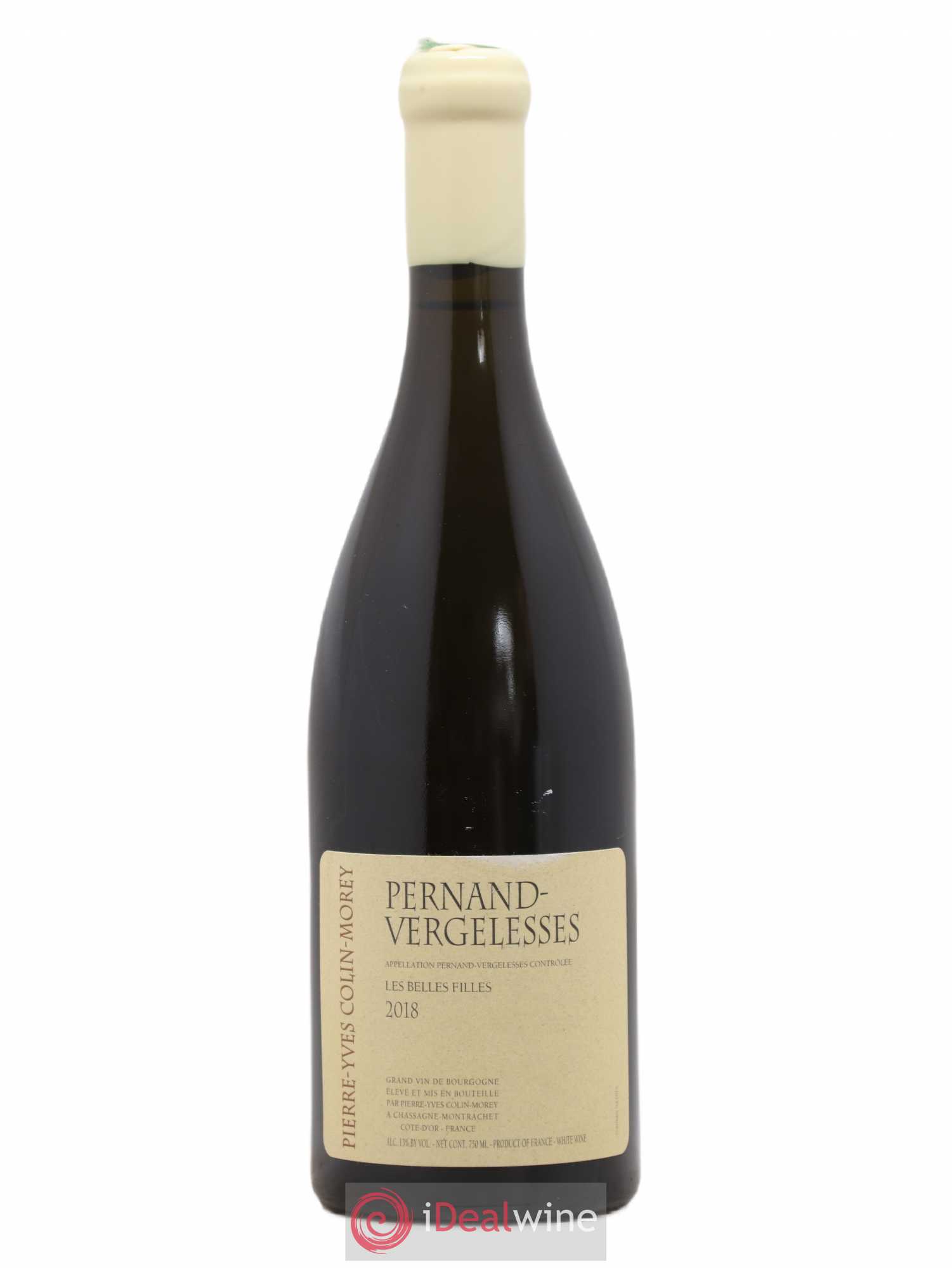 Pernand-Vergelesses Les Belles Filles Pierre-Yves Colin Morey 2018 - Lot de 1 bouteille - 0