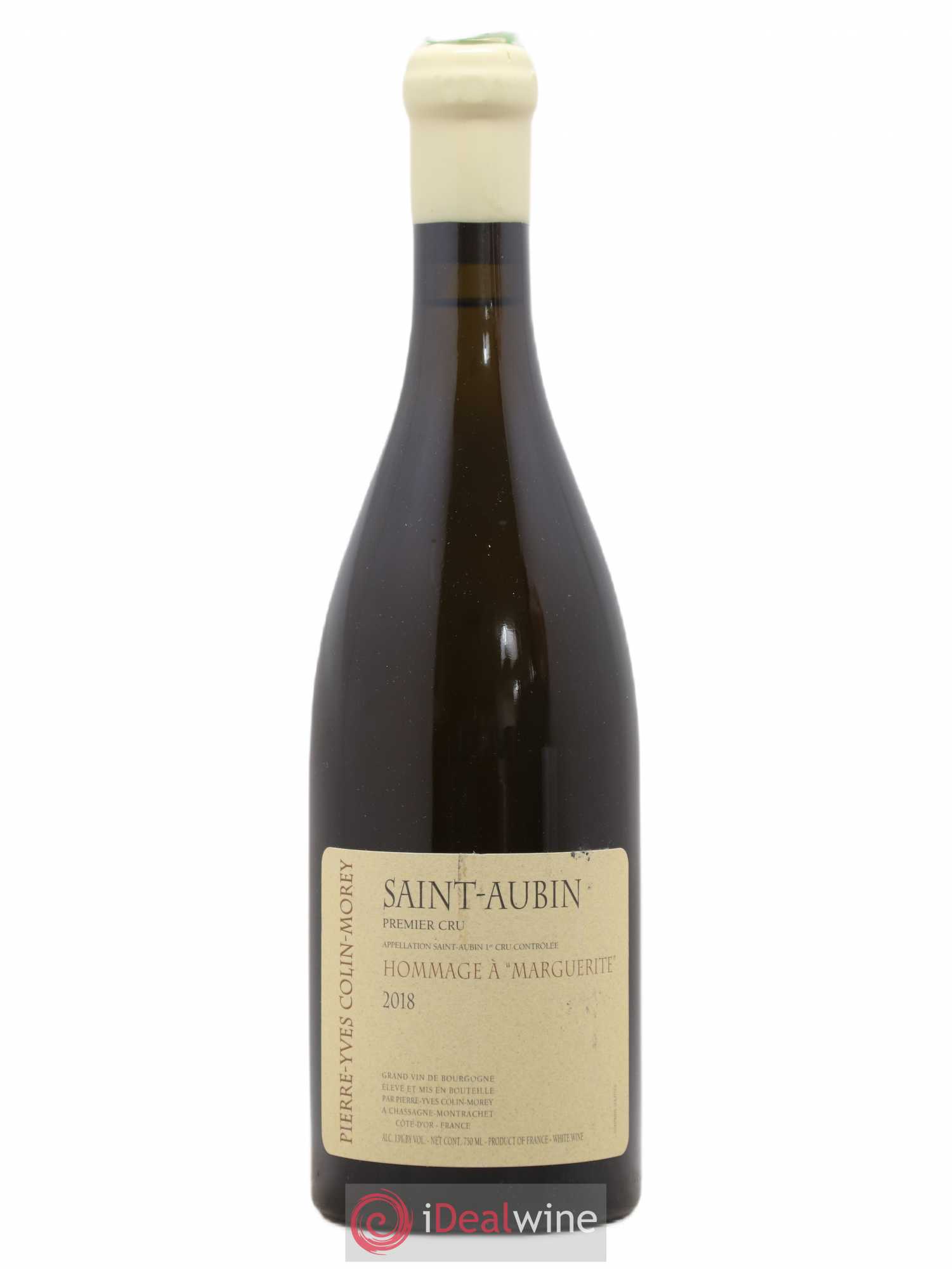 Saint-Aubin 1er Cru Hommage à Marguerite Pierre-Yves Colin Morey 2018 - Lot de 1 bouteille - 0