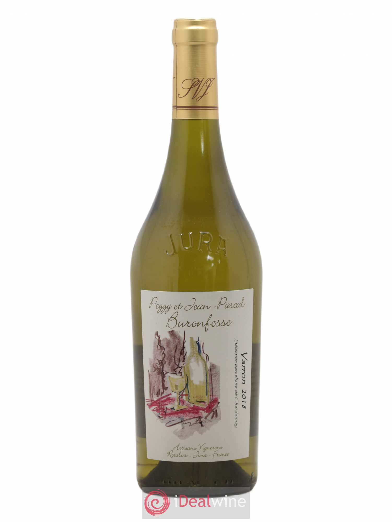Côtes du Jura Varron Buronfosse Chardonnay 2018 - Lot de 1 bouteille - 0