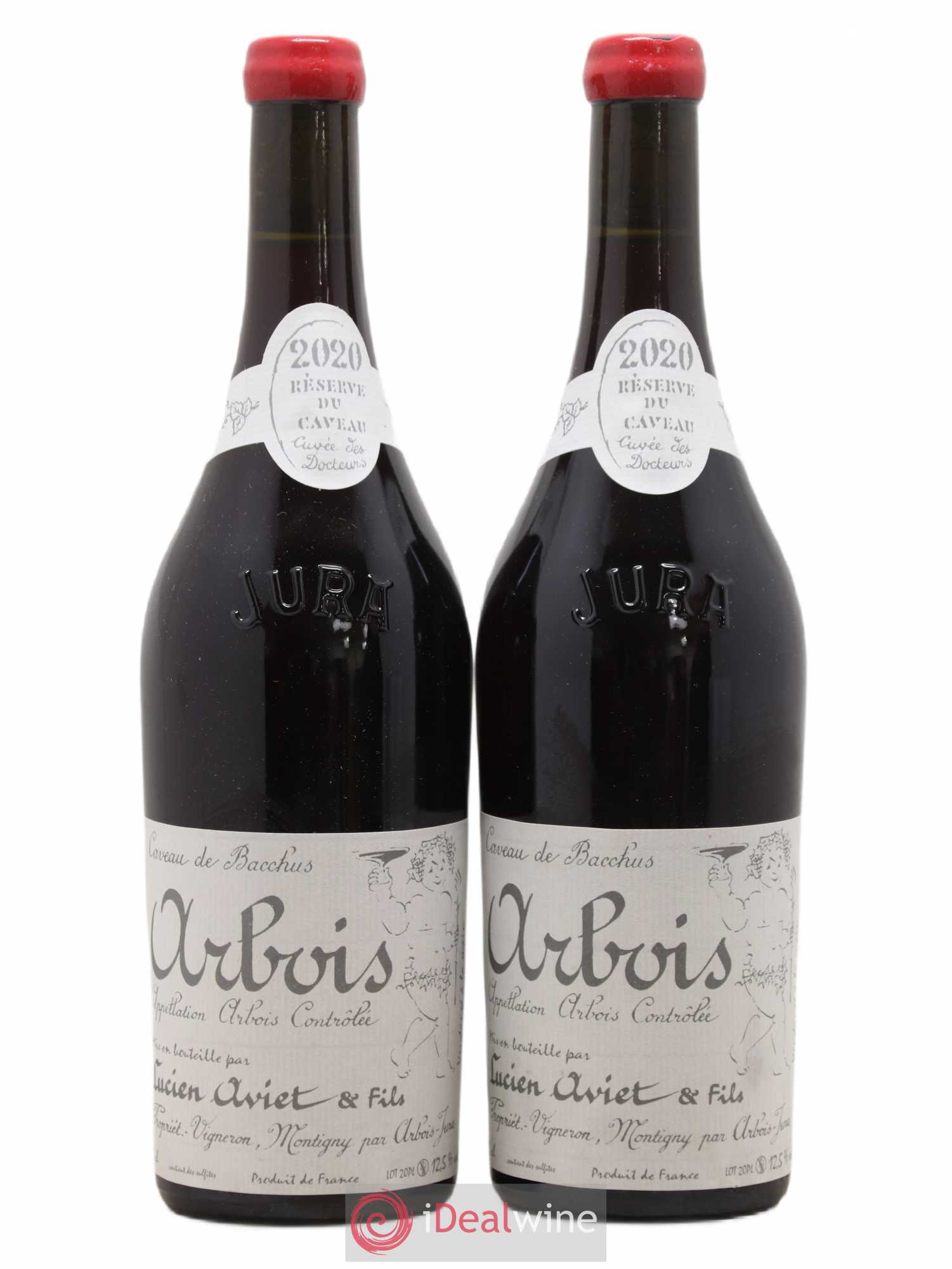 Arbois Réserve du Caveau Cuvée des Docteurs Lucien Aviet 2020 - Posten von 2 Flaschen - 0