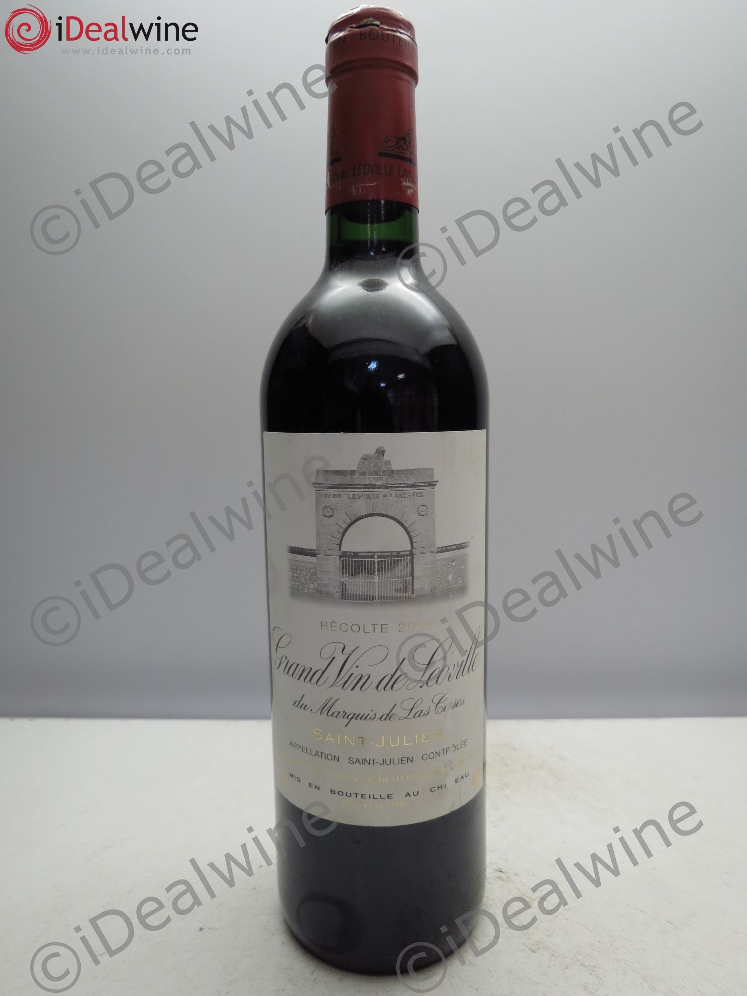 Château Léoville Las Cases 2ème Grand Cru Classé 2000 - Lot de 1 bouteille - 0