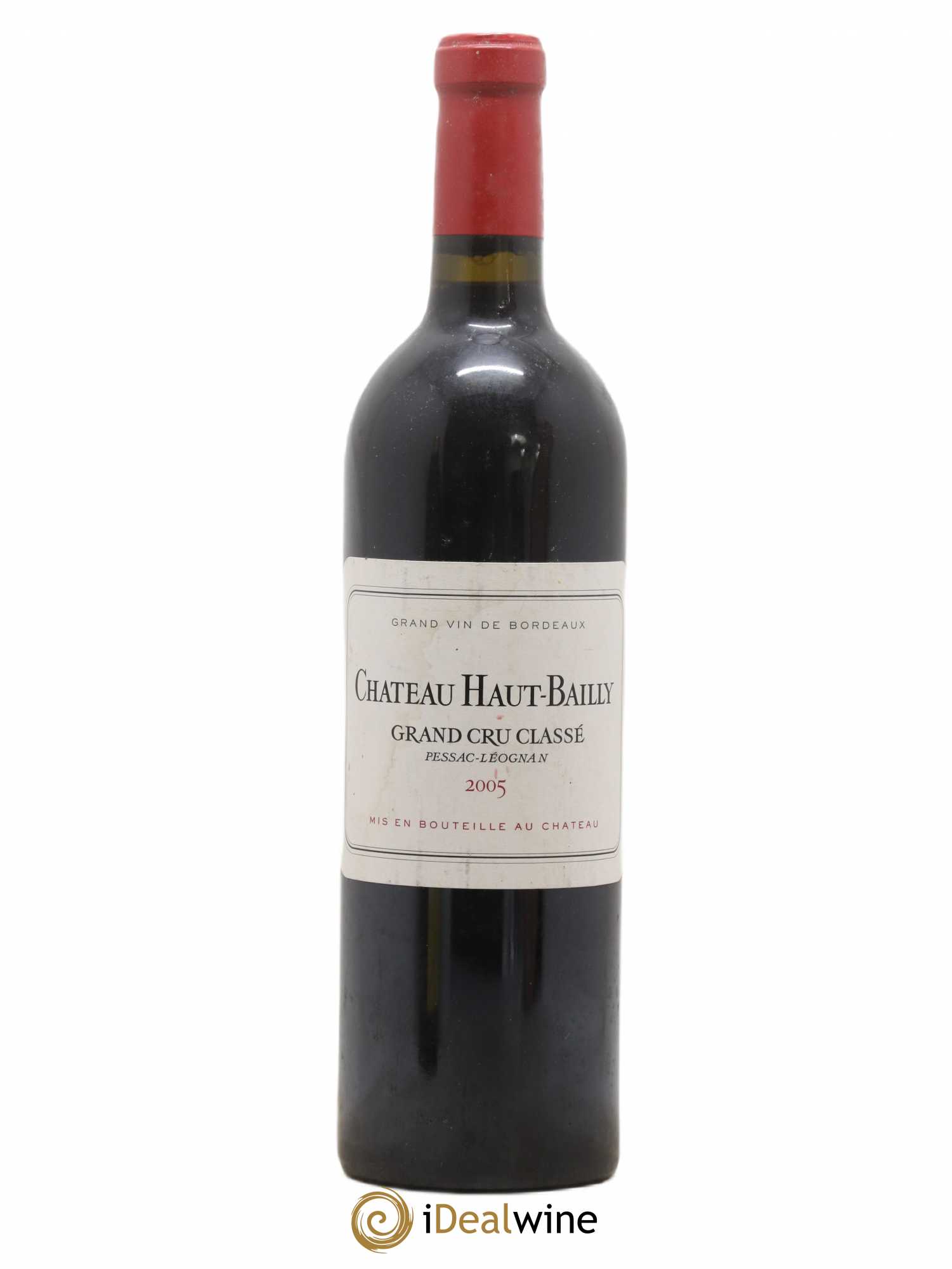 Château Haut-Bailly Cru Classé de Graves 2005 - Lot de 1 bouteille - 0