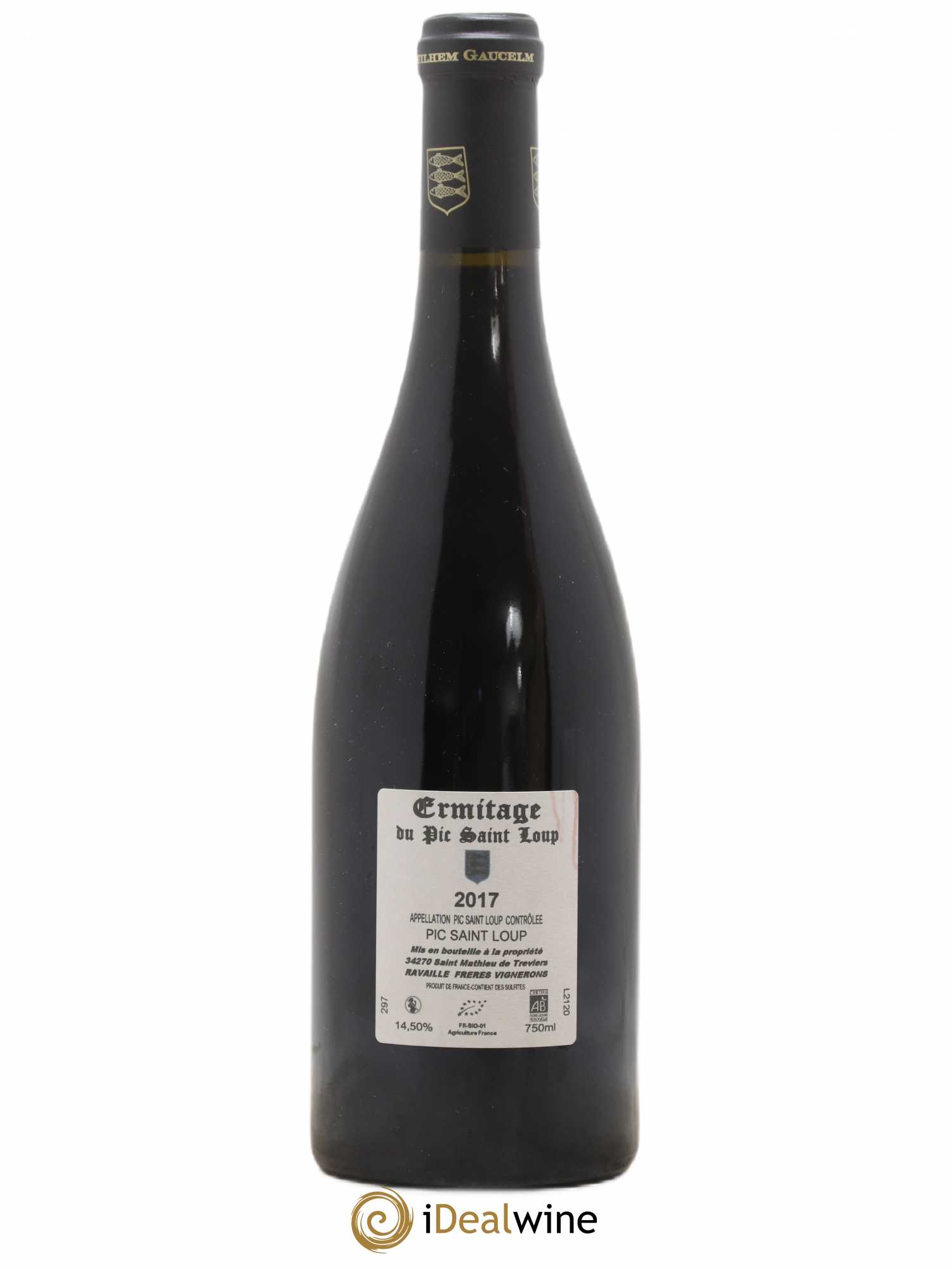 Pic Saint-Loup Héritage du Pic Saint-Loup (anciennement Ermitage) Guilhem Gaucelm 2017 - Lot de 1 bouteille - 1