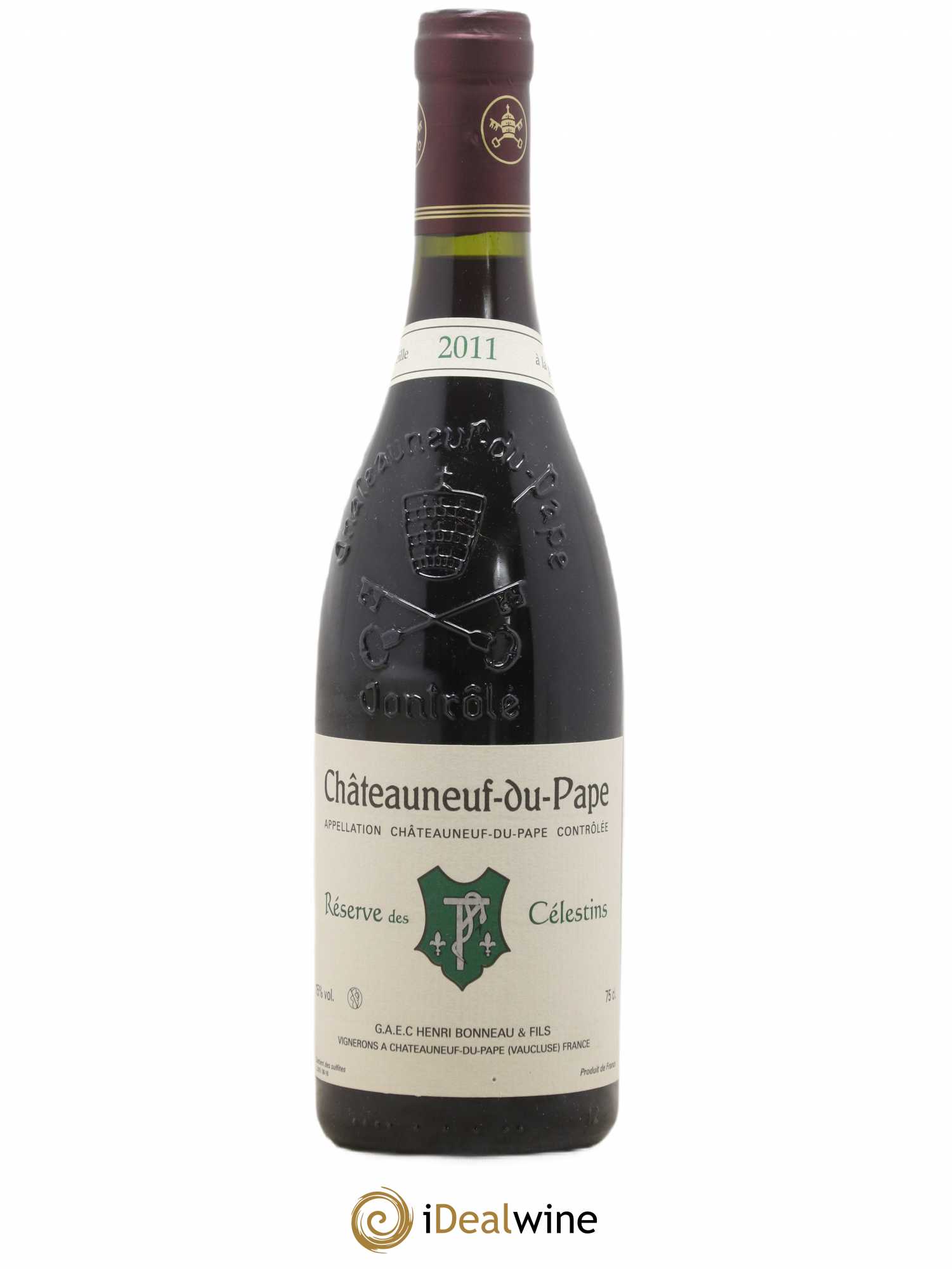 Châteauneuf-du-Pape Réserve des Célestins Henri Bonneau & Fils 2011 - Lot de 1 bouteille - 0