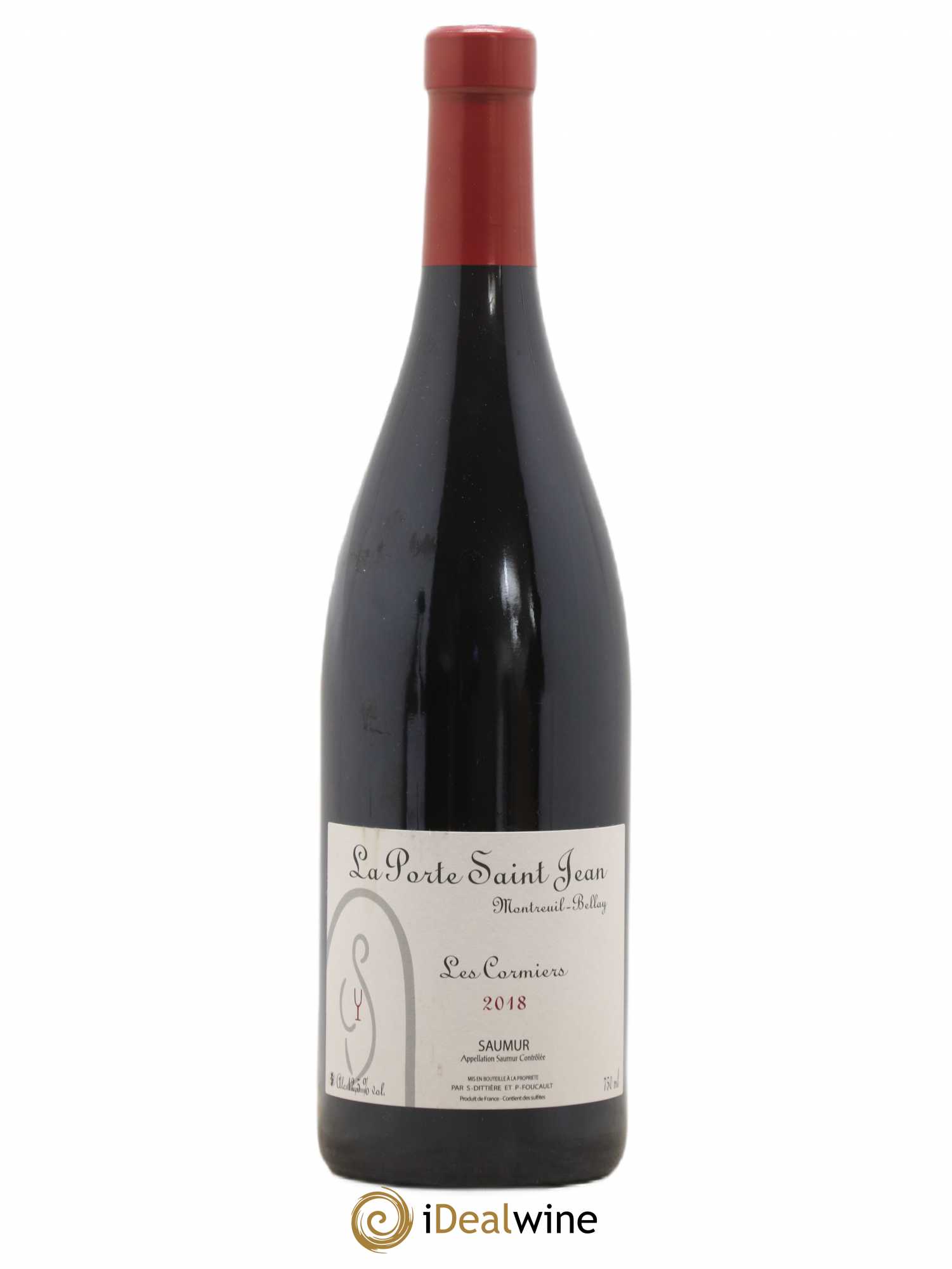 Saumur Les Cormiers La Porte Saint Jean 2018 - Lot de 1 bouteille - 0